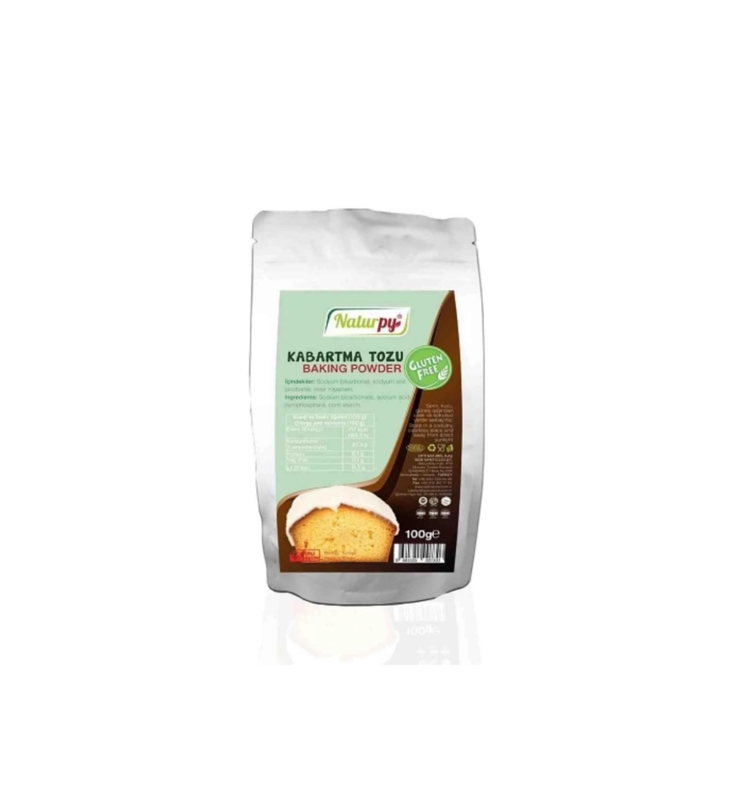 Naturpy 4-Pack Naturpy Gluten-Free Baking Powder 100 Gr.