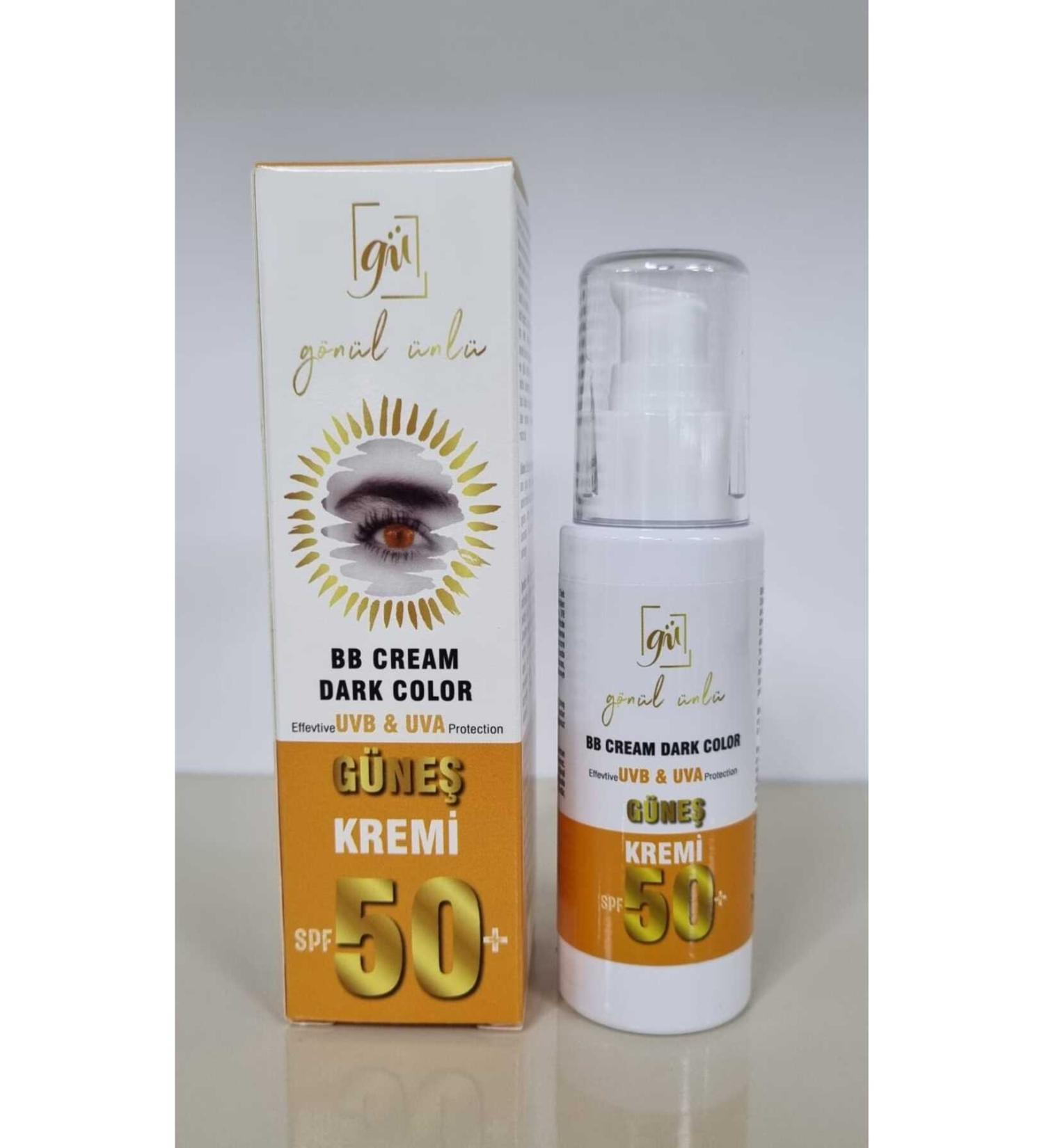G n l nl G n l nl Cosmetics SPF 50 Sun Cream Dark Color 100 ml