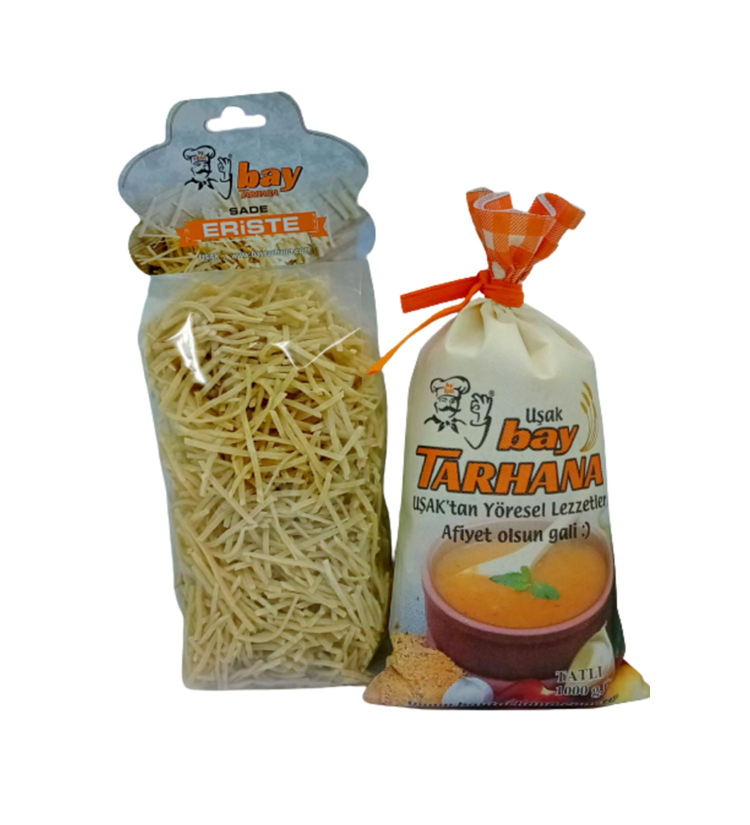 BayTarhana U ak Tarhana 1000 gr Sweet Tarhana - 500 gr Plain Noodles - Buy Online on GoSupps.com