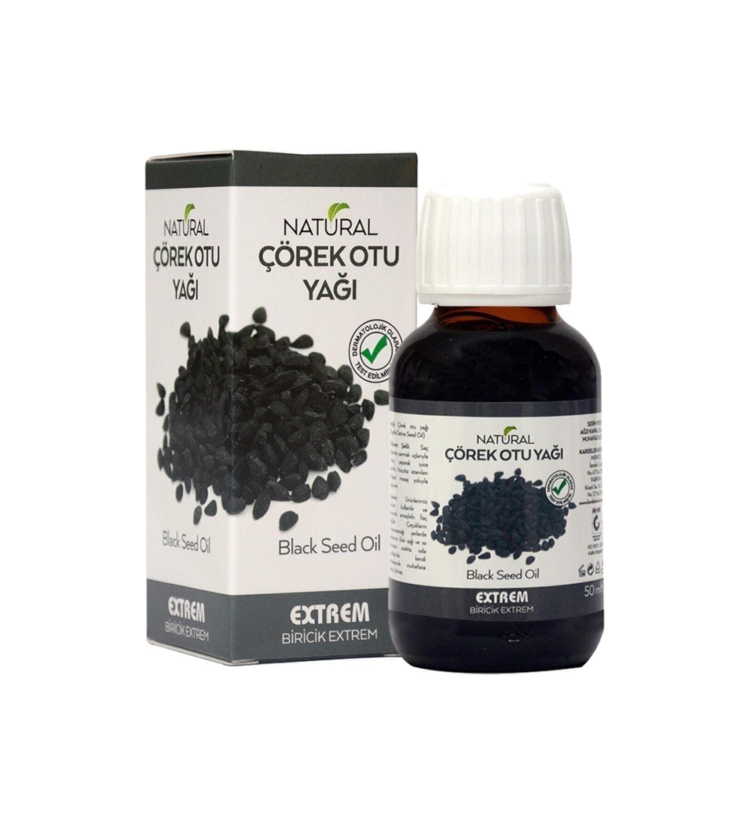 Extrem Natural Black Cumin Oil Hair Care 50 ml - Buy Online on GoSupps.com