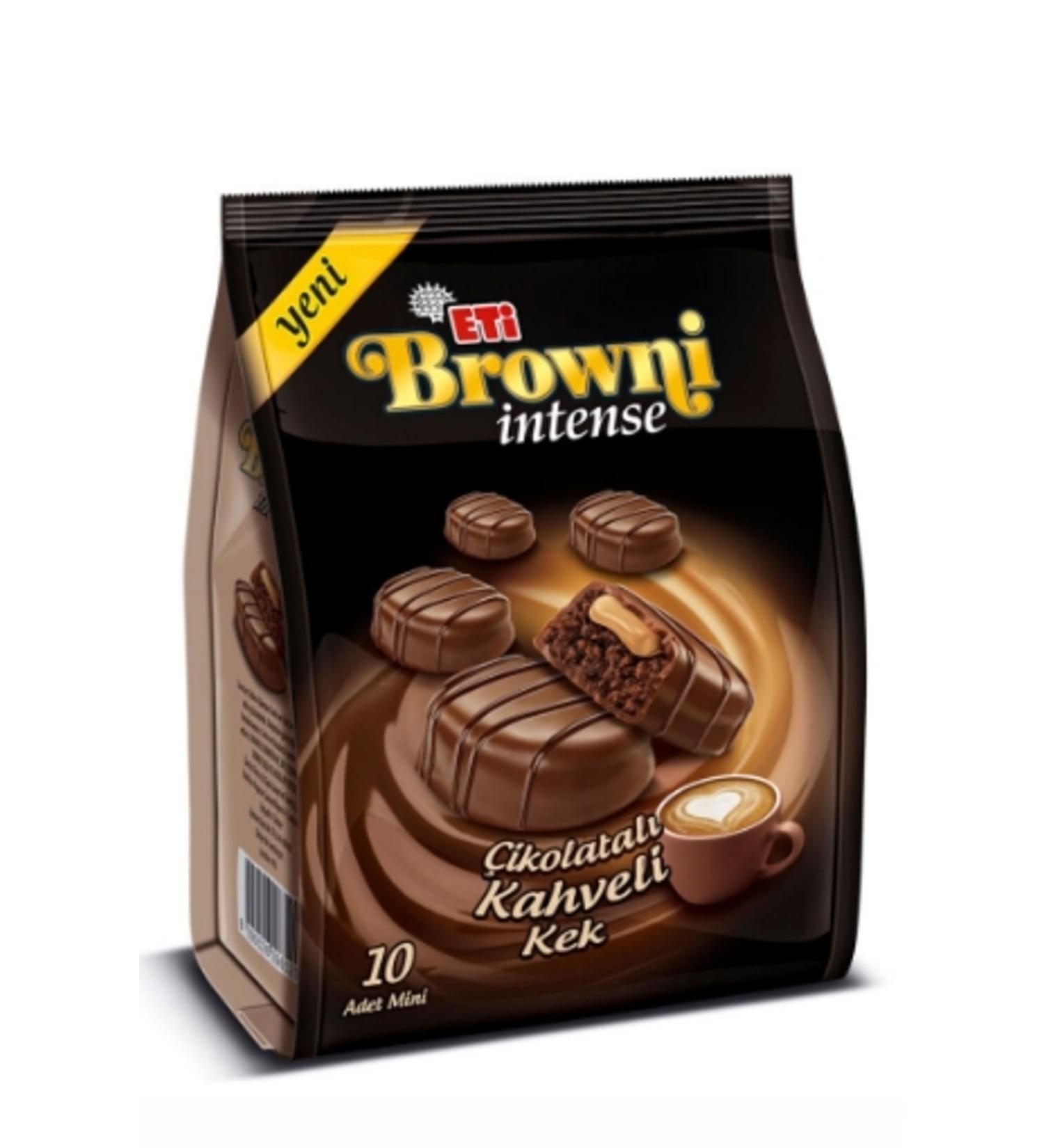 Eti 4-Piece Eti Browni Intense Mini Coffee 160 Gr.
