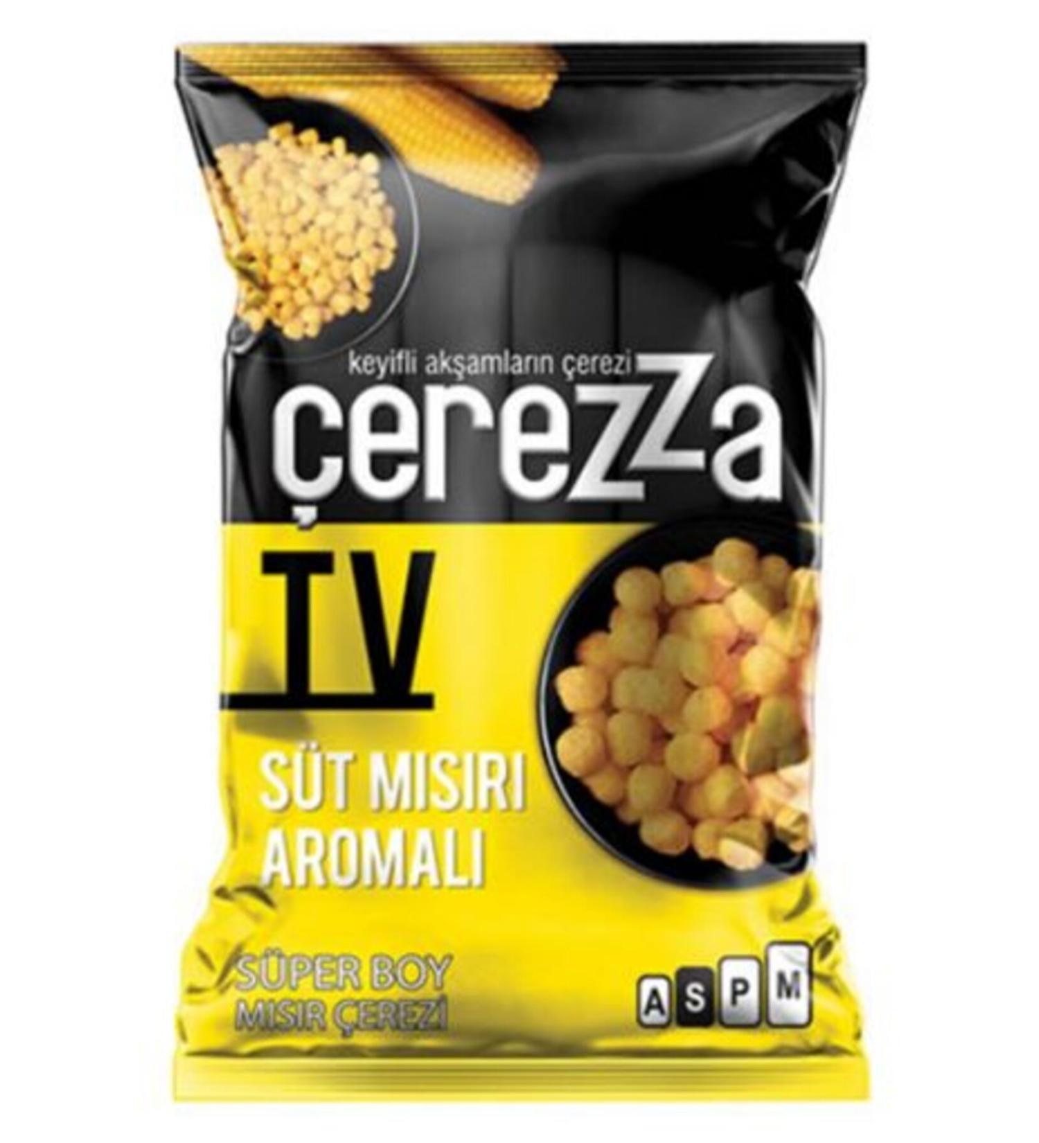 erezza 4-Piece erezza TV Milk Corn Super Size 112 Gr. (Chips)
