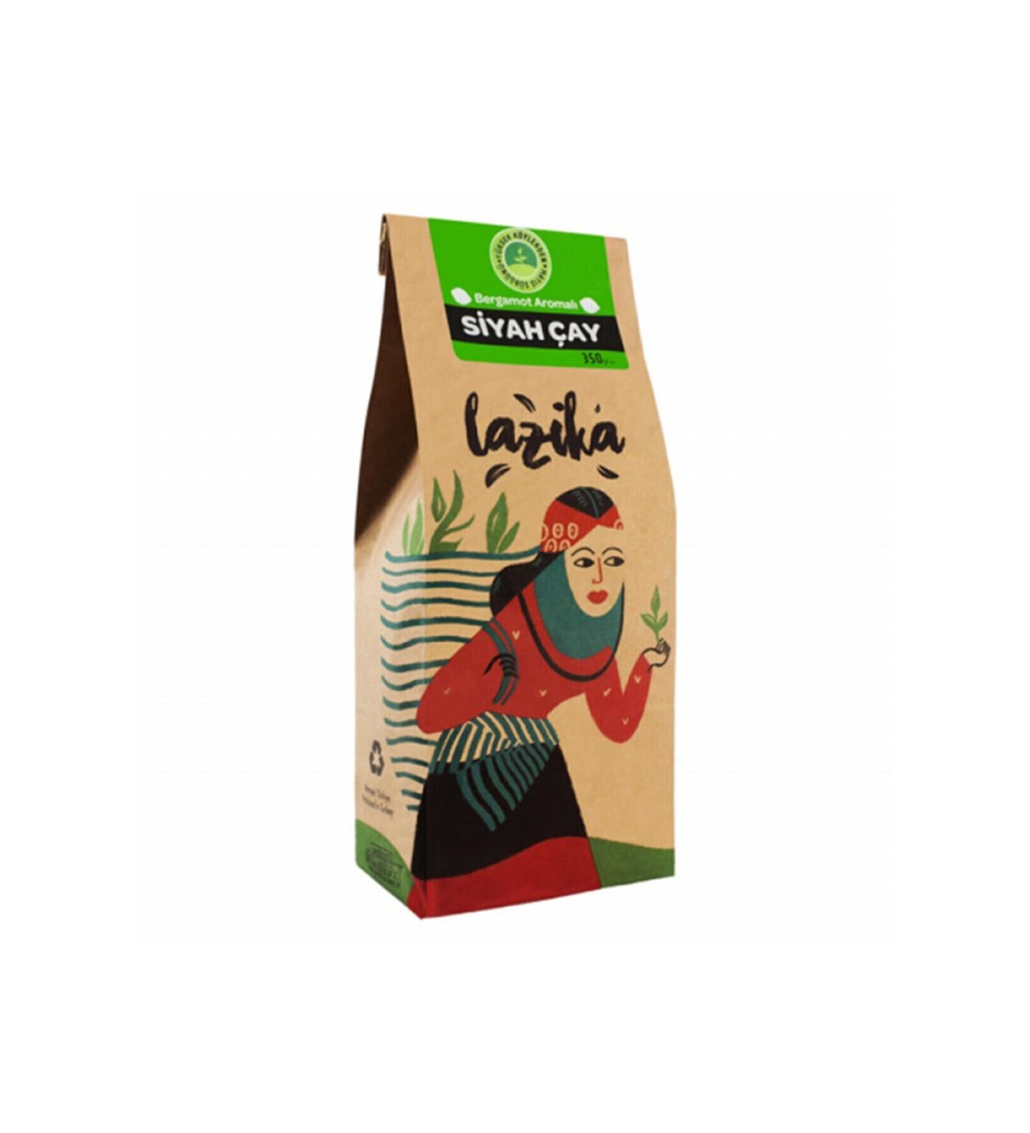 LAZIKA First Harvest Bergamot Flavored Black Tea 350g Clear Double Filtered - Buy Online on GoSupps.com