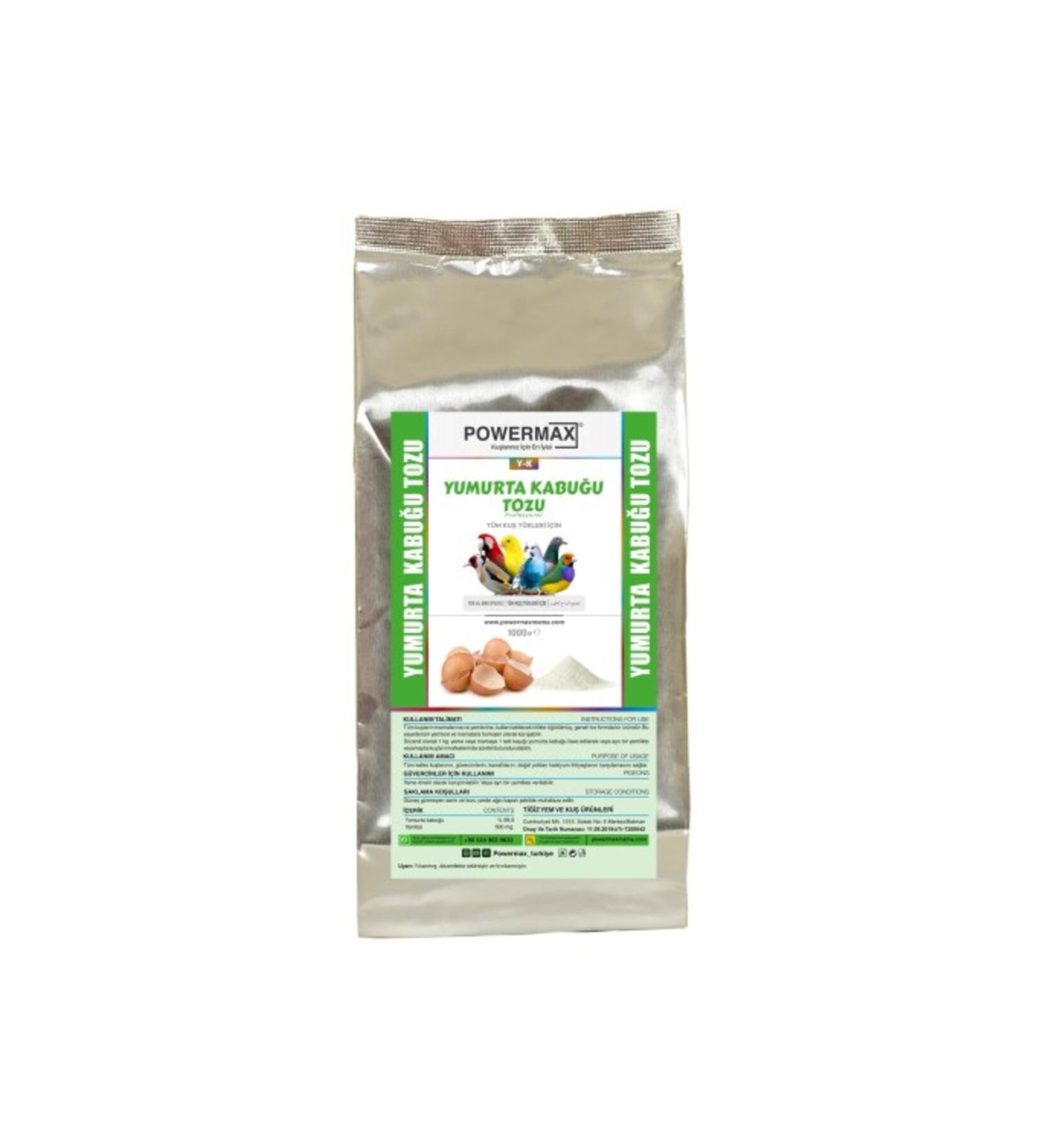 powermax 1kg powermax egg shell powder