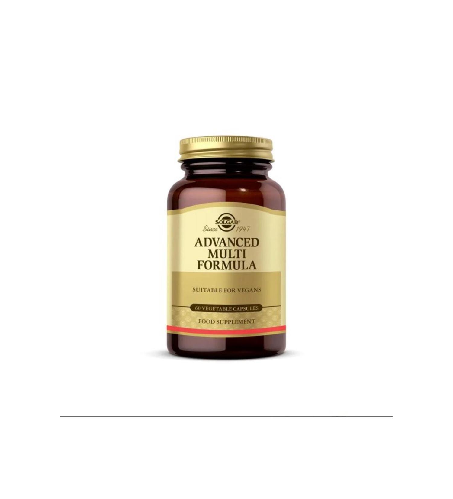 Solgar Advanced Multi Formula 60 Herbal Capsules