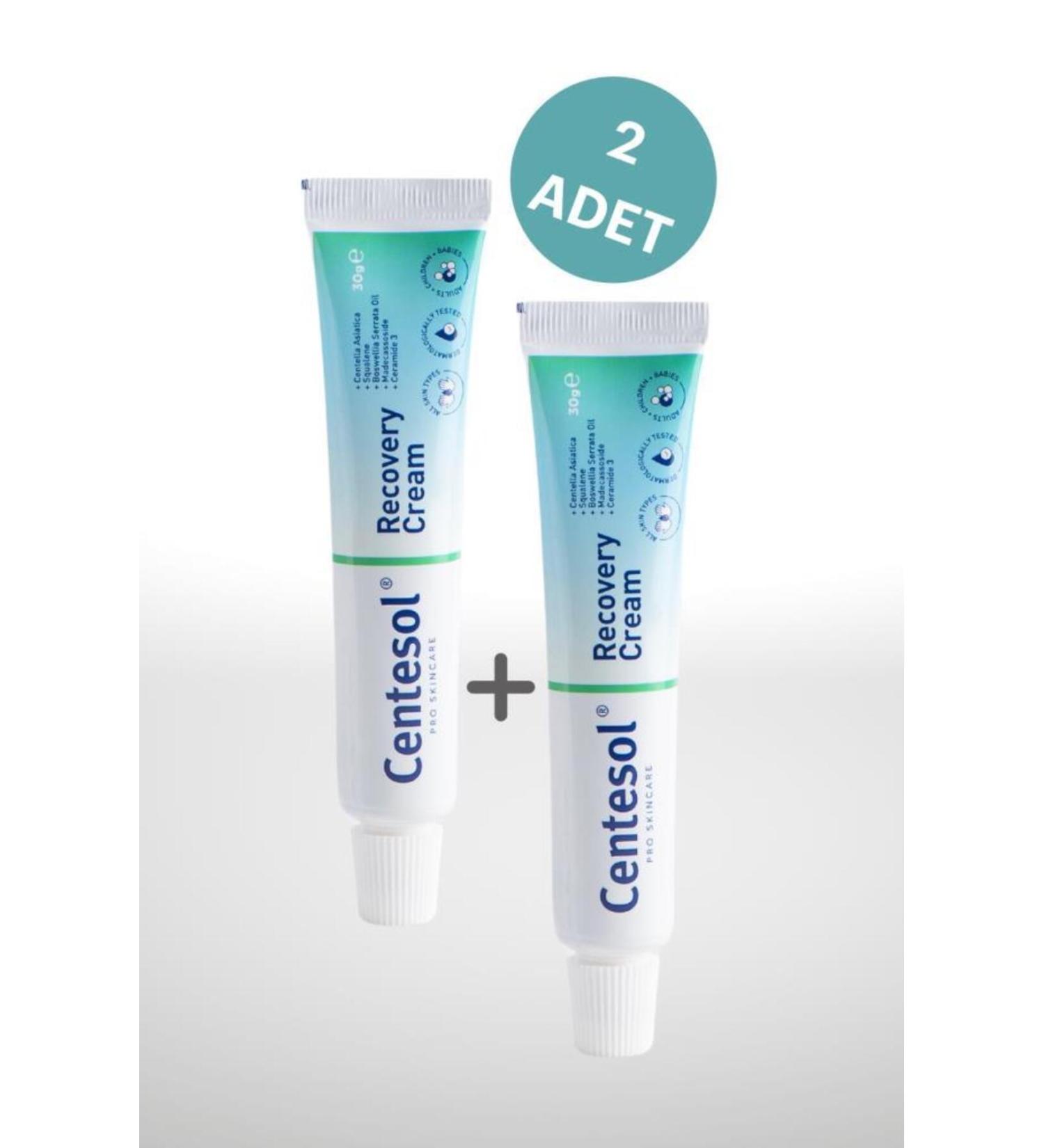 G rkito Centesol - Recovery Cream (Repairing Skin Care Cream - Cica Cream) 2 Pieces 30 G + 30 G - Buy Online on GoSupps.com