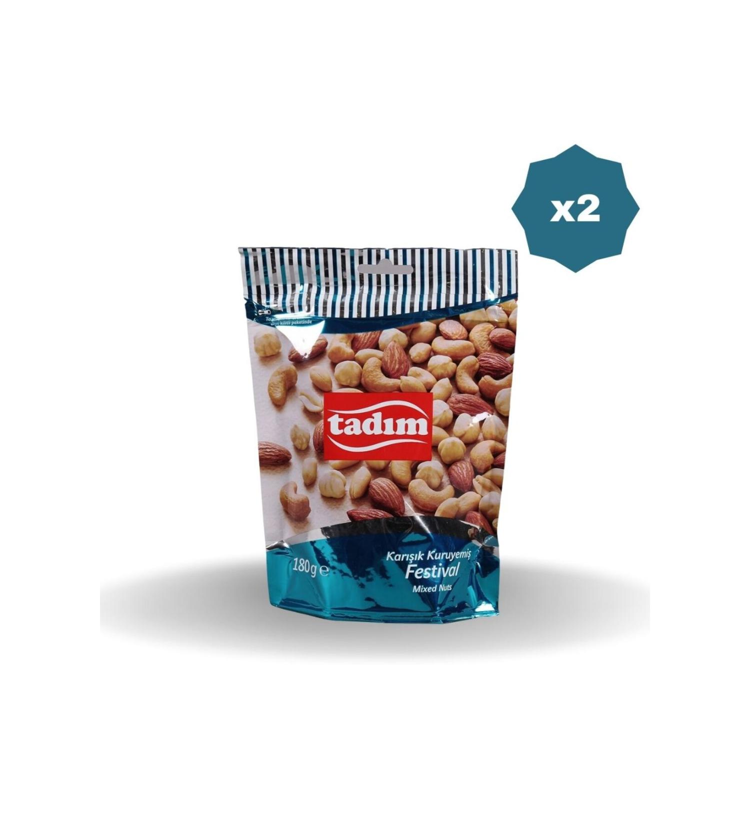 Tad m TADIM FESTIVAL NUTS 180 GR X 2 PIECES