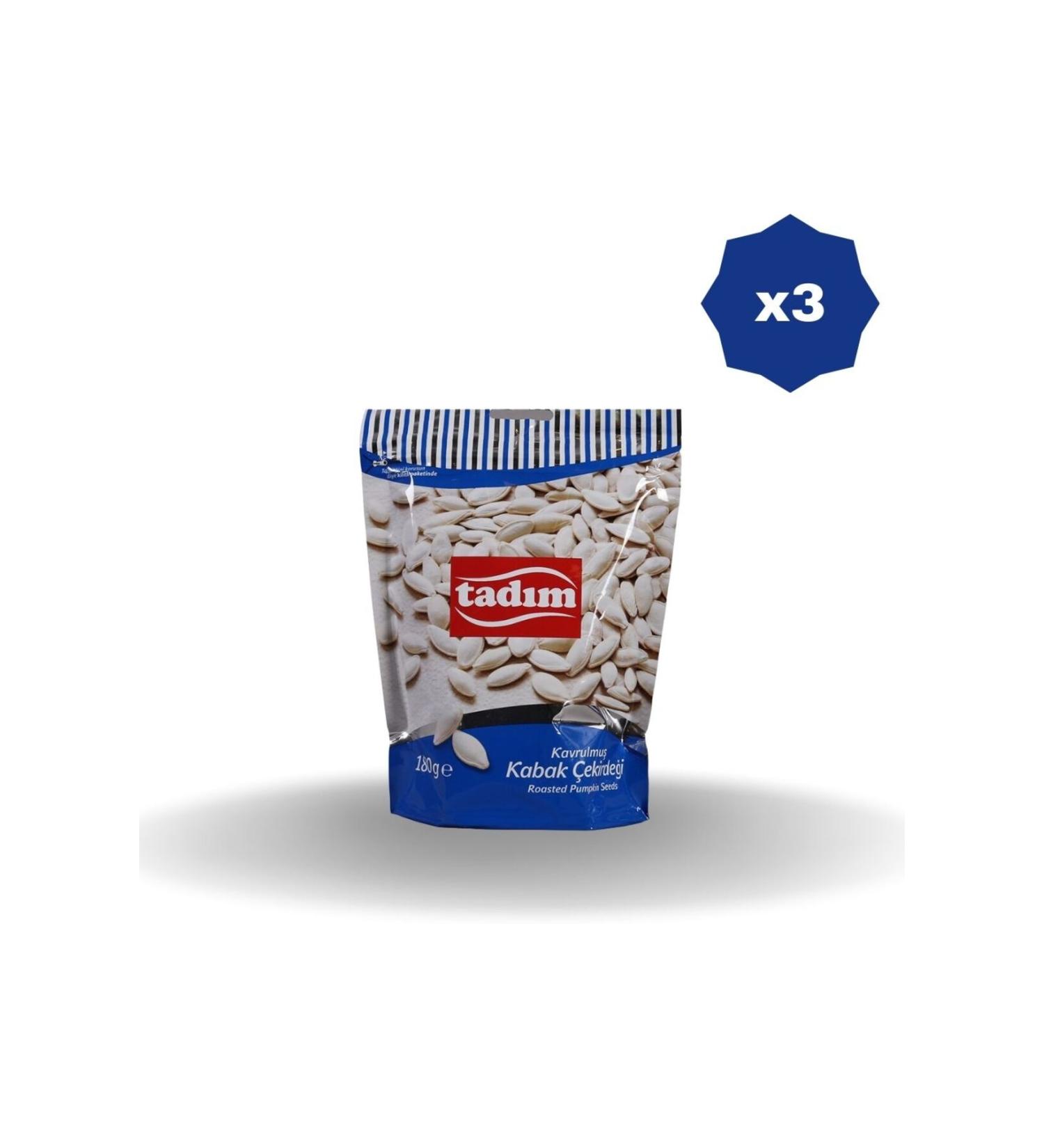Tad m TADIM PUMPKIN SEEDS 180 GR X 3 PIECES