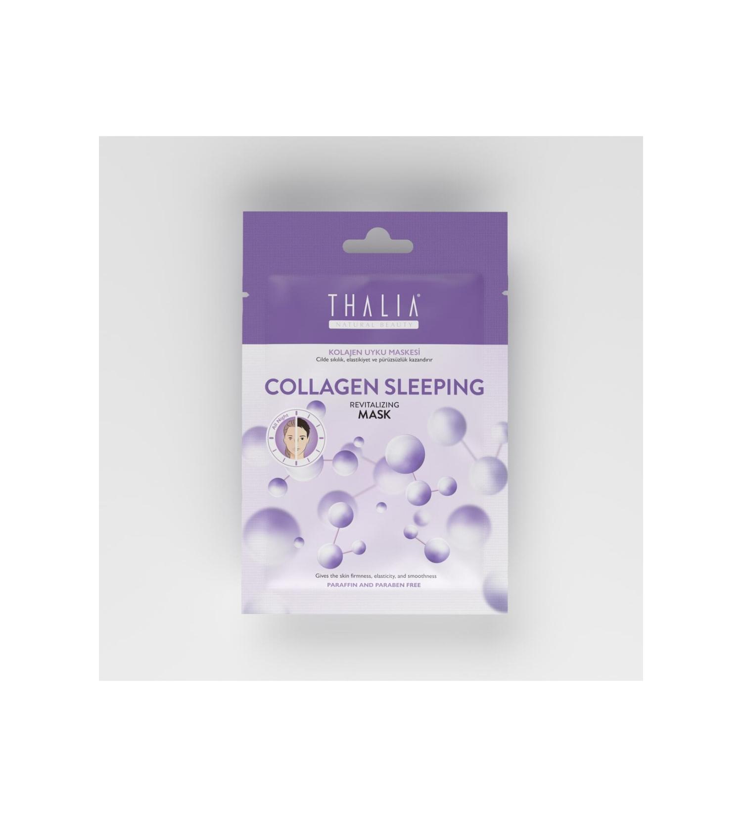 Thalia Collagen Sleeping Beauty Face Mask 15 ml (COLLAGEN MASK) - Buy Online on GoSupps.com