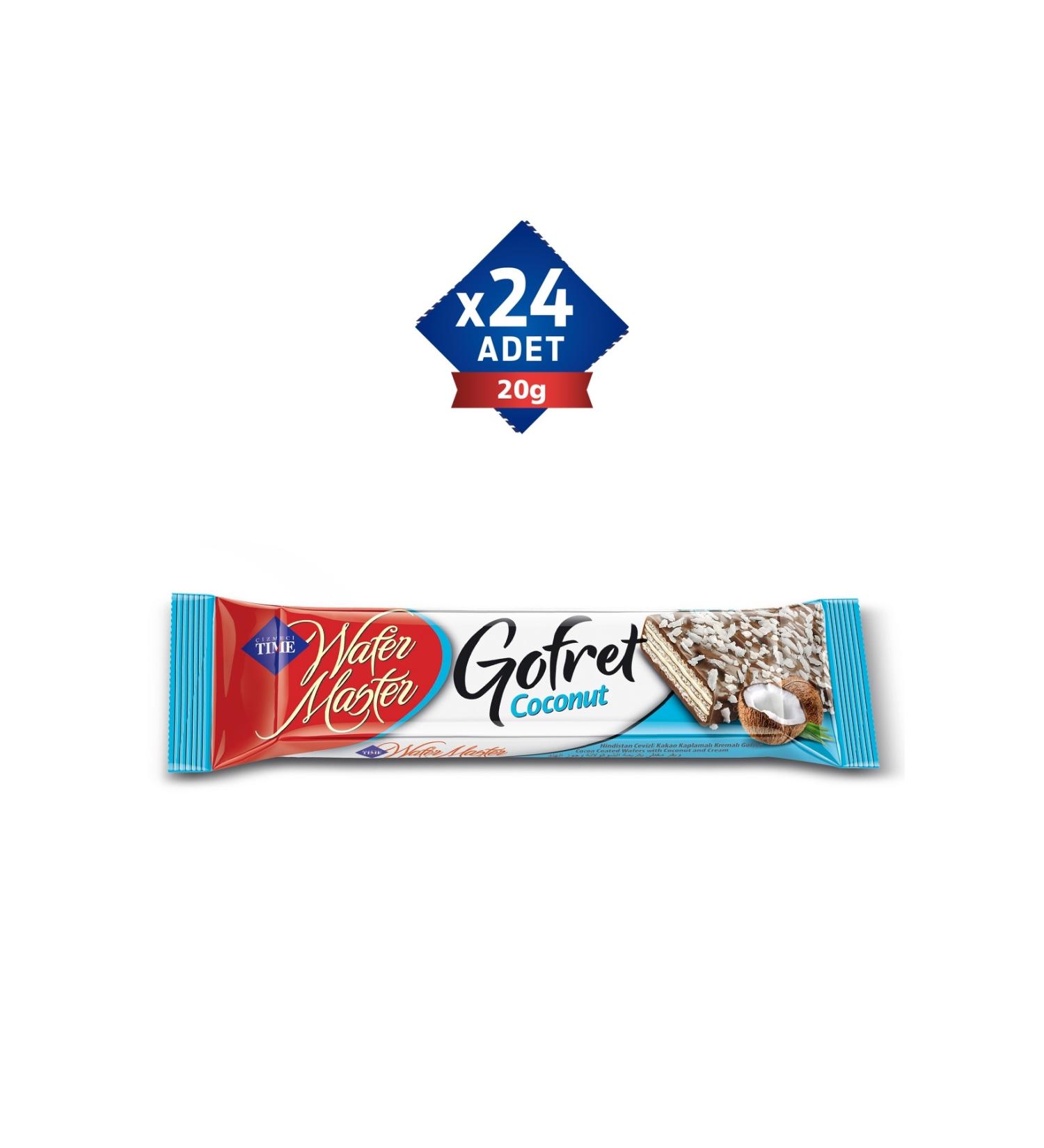 Cizmeci Time Wafer Master Wafer H.Cev 20 Gr (24 Pieces) - Buy Online on GoSupps.com