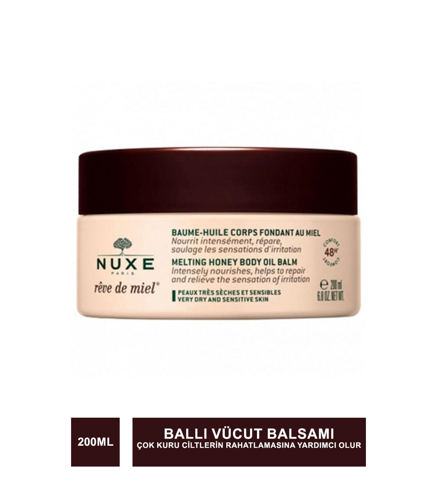 Nuxe Reve De Miel Melting Honey Body Oil Balm Honey Body Balm 200 ml