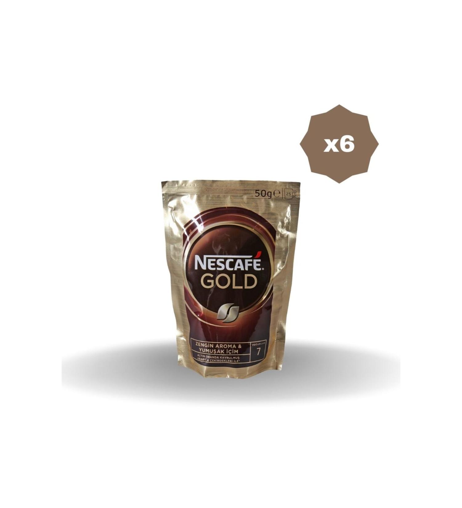 Nescafe GOLD REPLACEMENT 50 GR X 6 PIECES