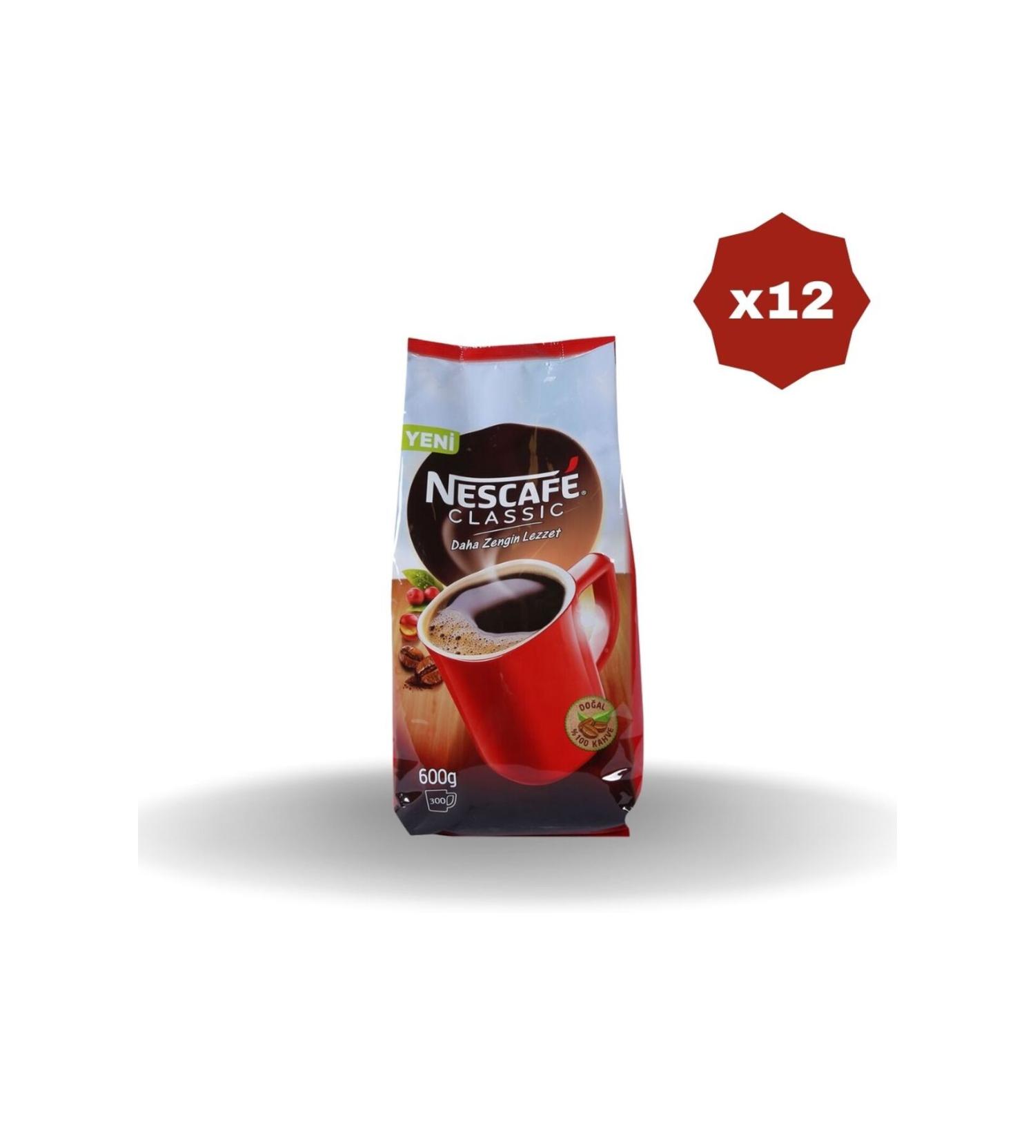 Nescafe CLASSIC REPLACEMENT 600 GR X 12 PIECES