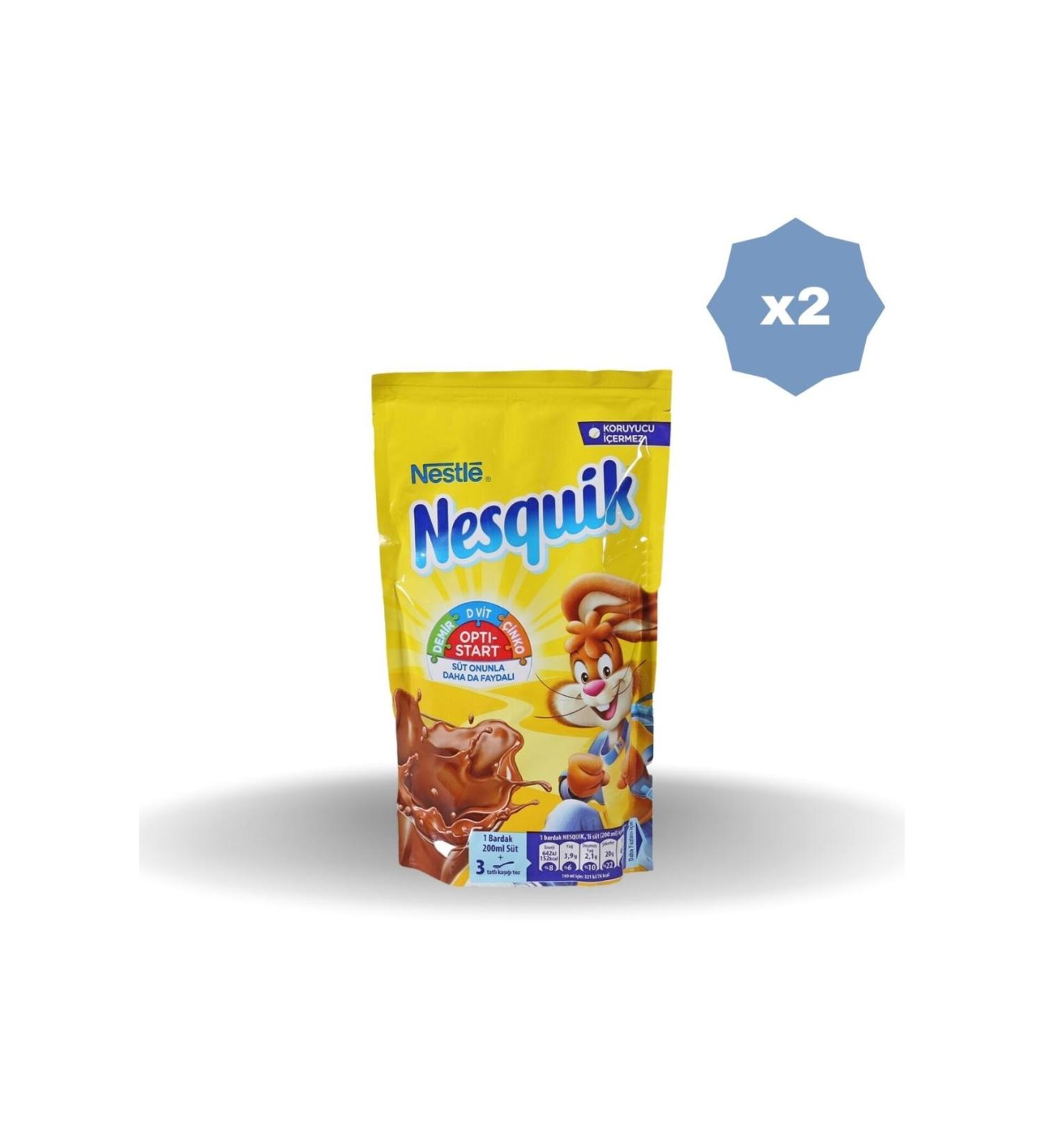 Nesquik COCOA POWDER DRINK ECO PACKAGE 180 GR X 2 PIECES