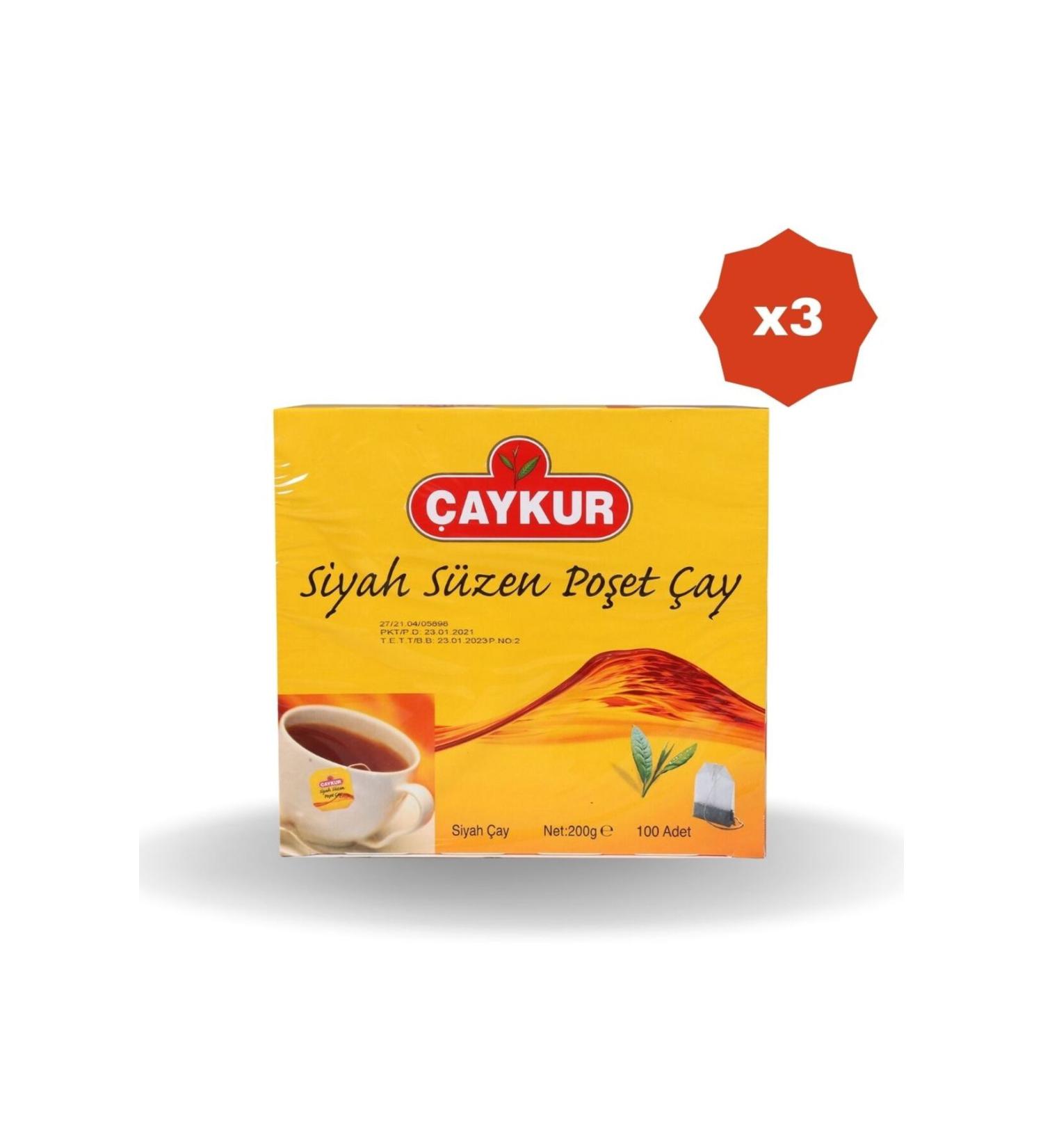 aykur BLACK FILTERED TEA BAG X 3 PIECES