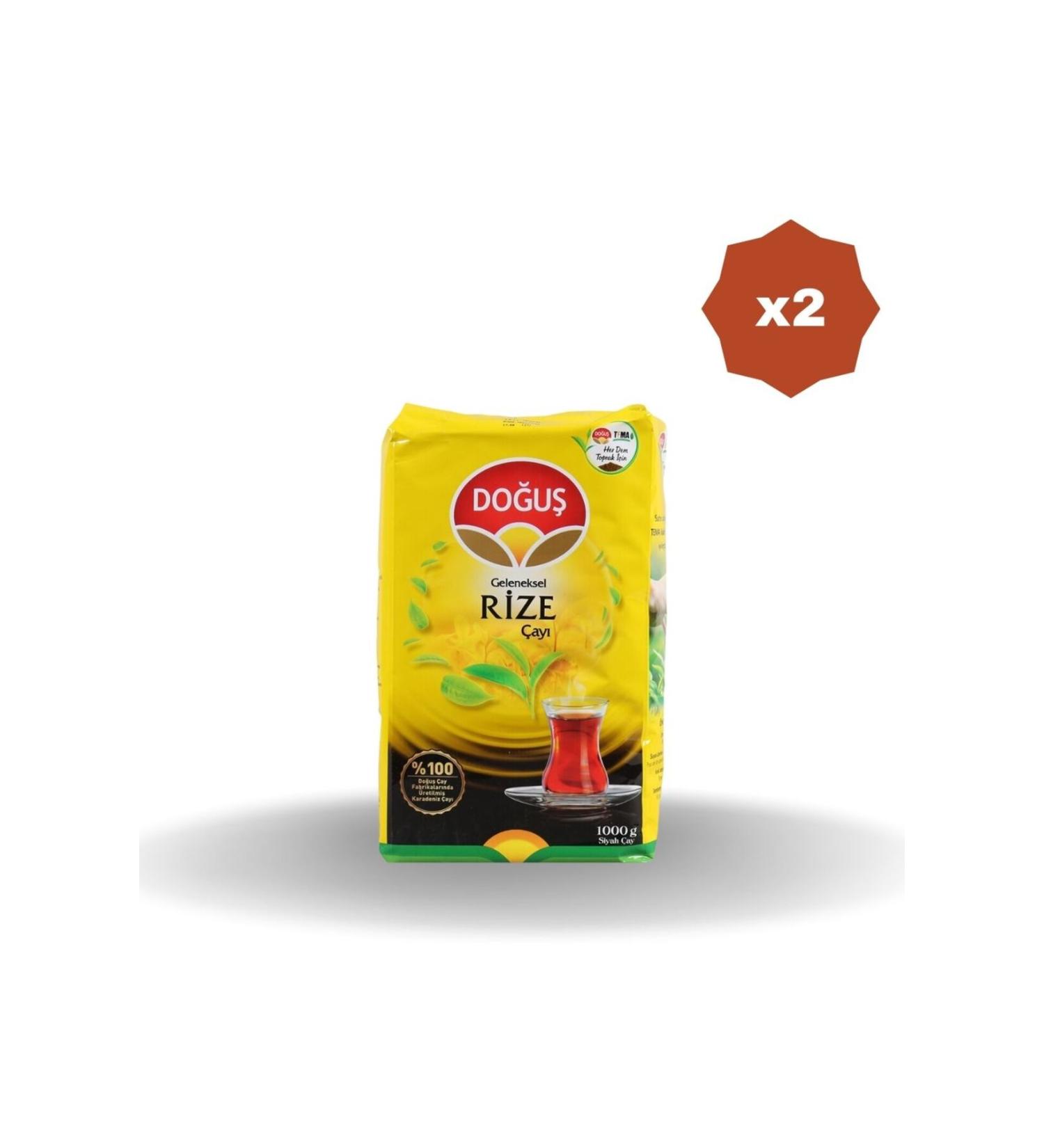 Dogus DOGUS TEA RIZE 1 KG X 2 PIECES