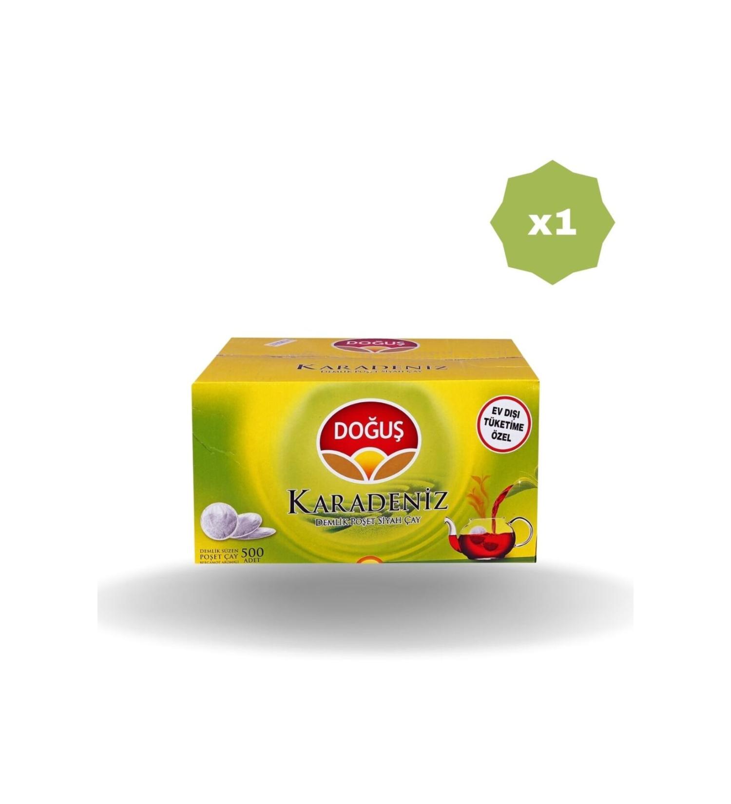 Do u DO U BLACK SEA TEAPOT TEA BAGS 500PCS X1 PIECE