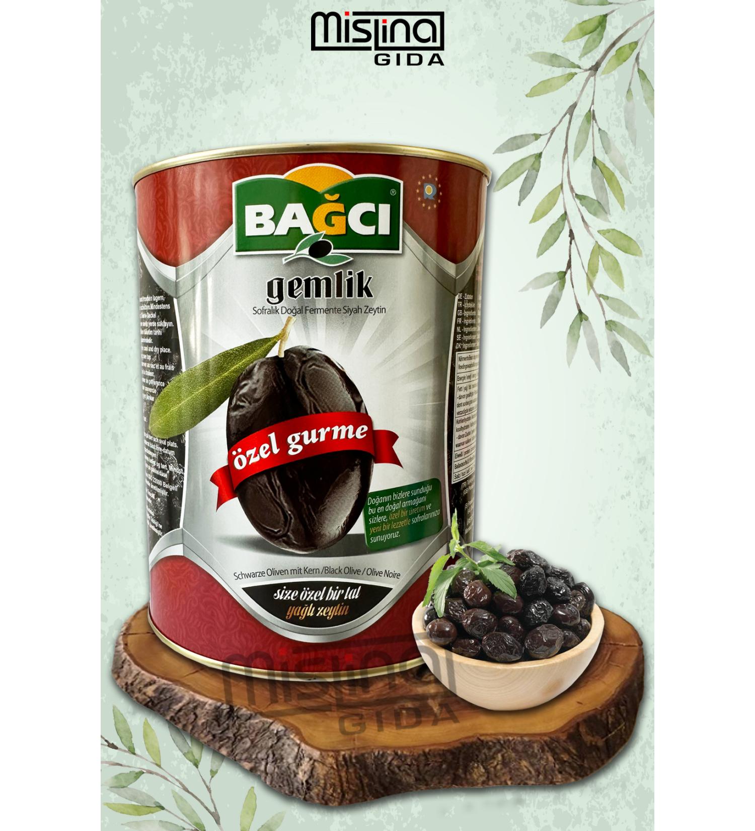 Bagci Olive Black Special Gourmet (2XL-XL) 1000 gr (1 KG) - Buy Online on GoSupps.com