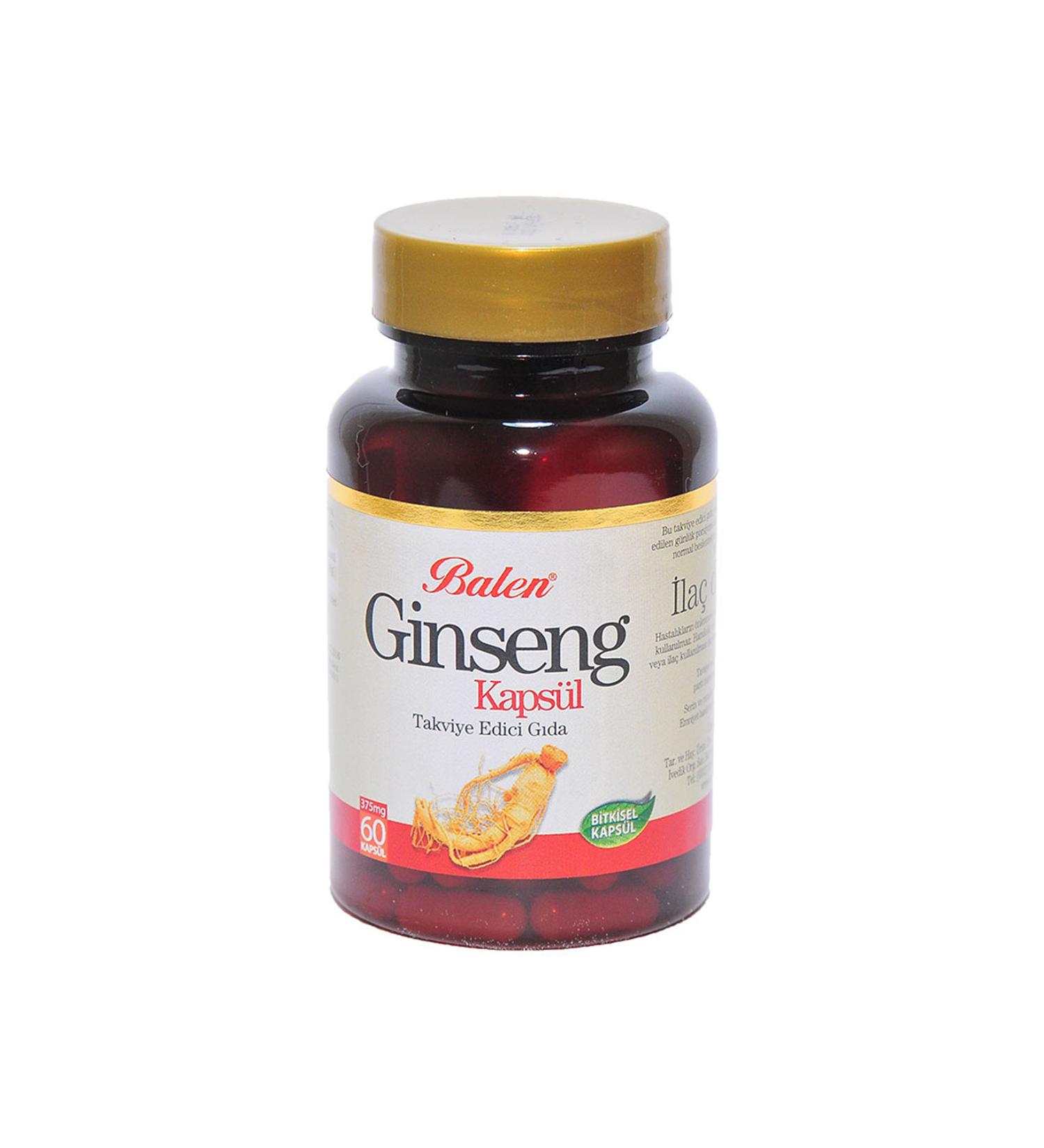 Balen Ginseng 60 Capsules