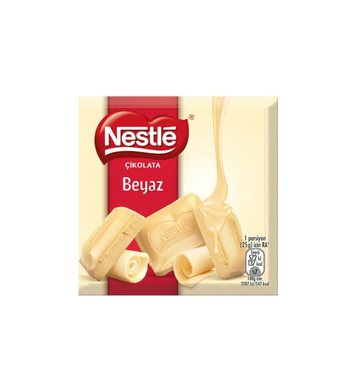 Nestle 12 Pack Nestle Classic White Square 60 Gr.