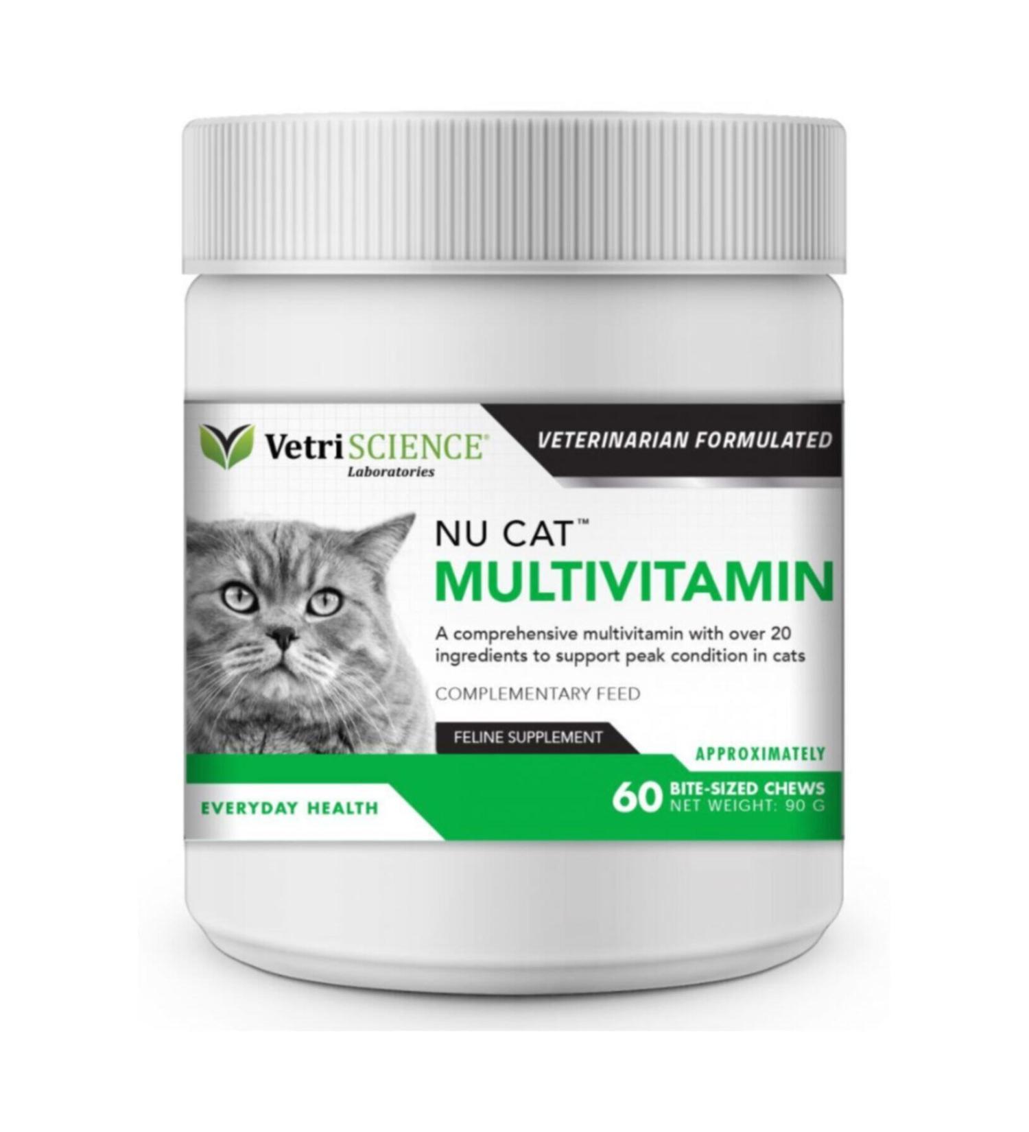 Vetri-Science Nu Cat Multivitamin 60 Tablets