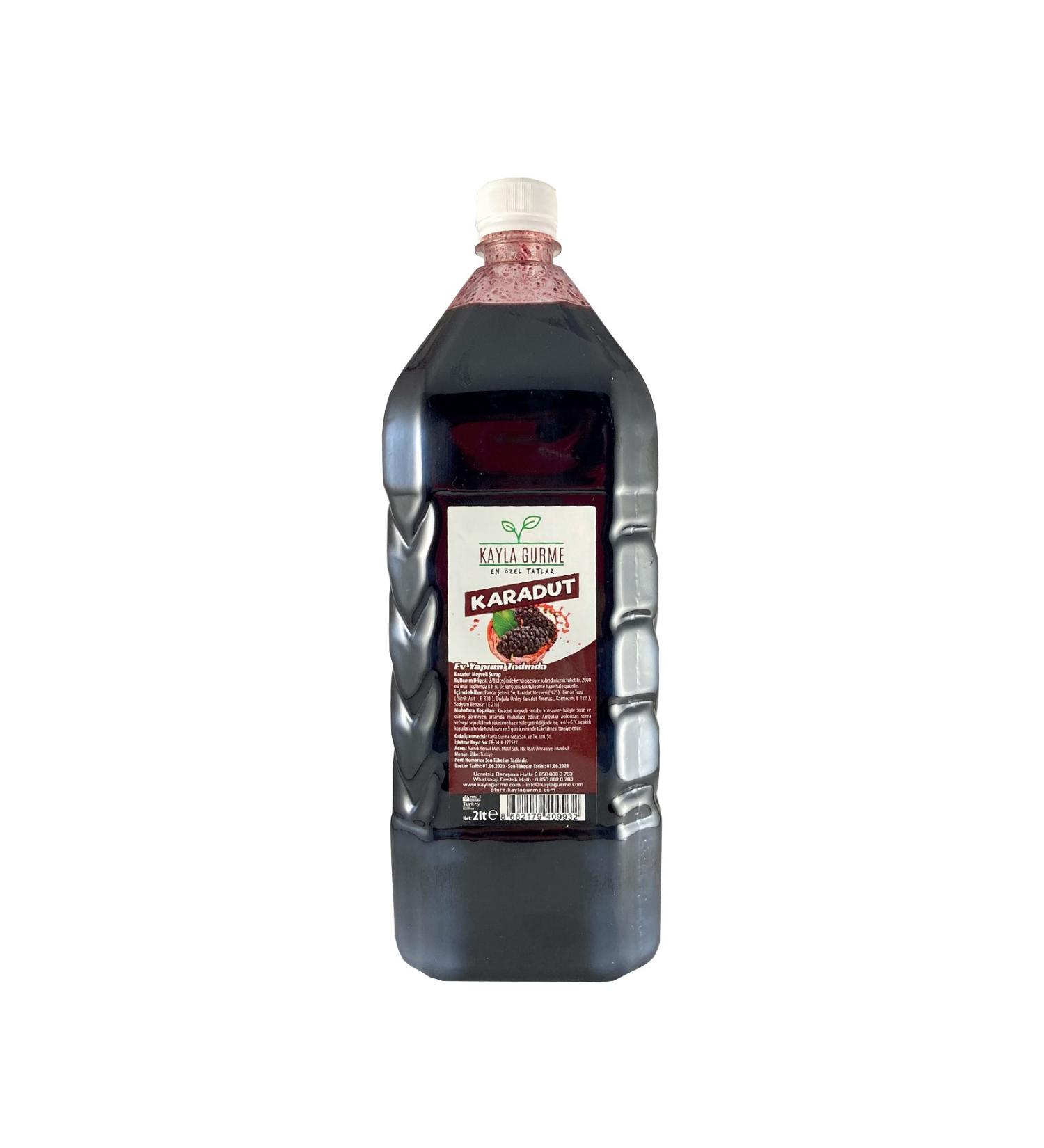 Kayla Gourmet Black Mulberry Juice - Fruit Pieces (2 Kg.)