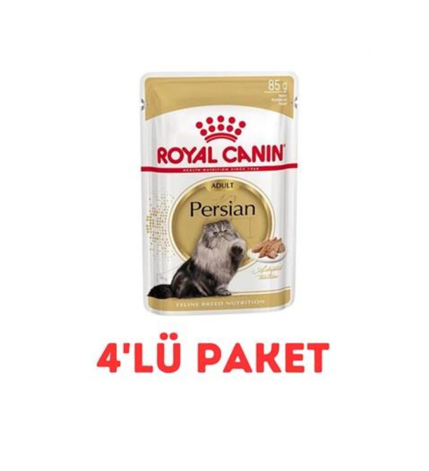 Royal Canin Persian Special Cat Canned Food for Persian Cats 85 Gr 4-Pack