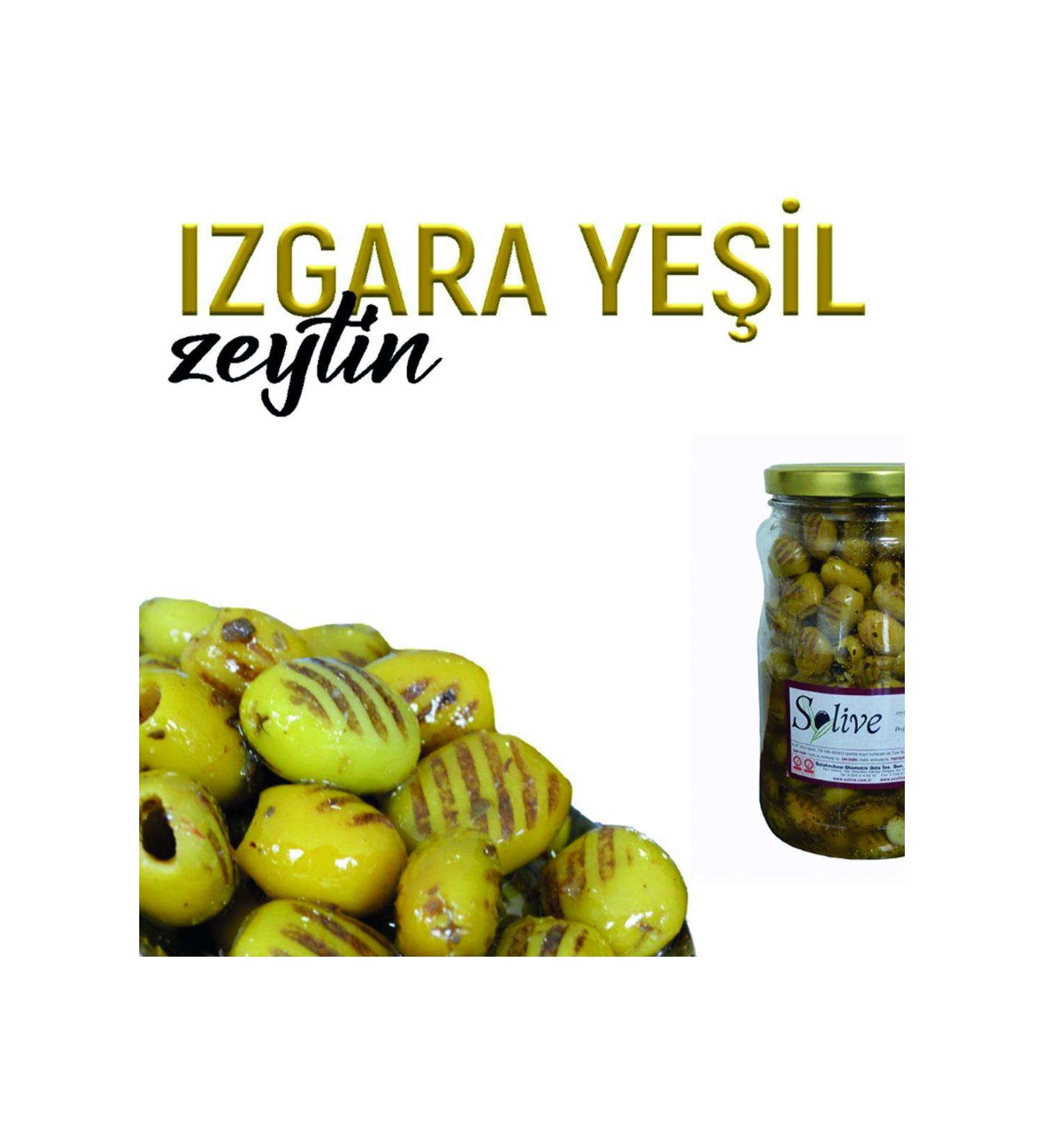 solive Sol ve Grilled Green Olives 1 Kg - Buy Online on GoSupps.com