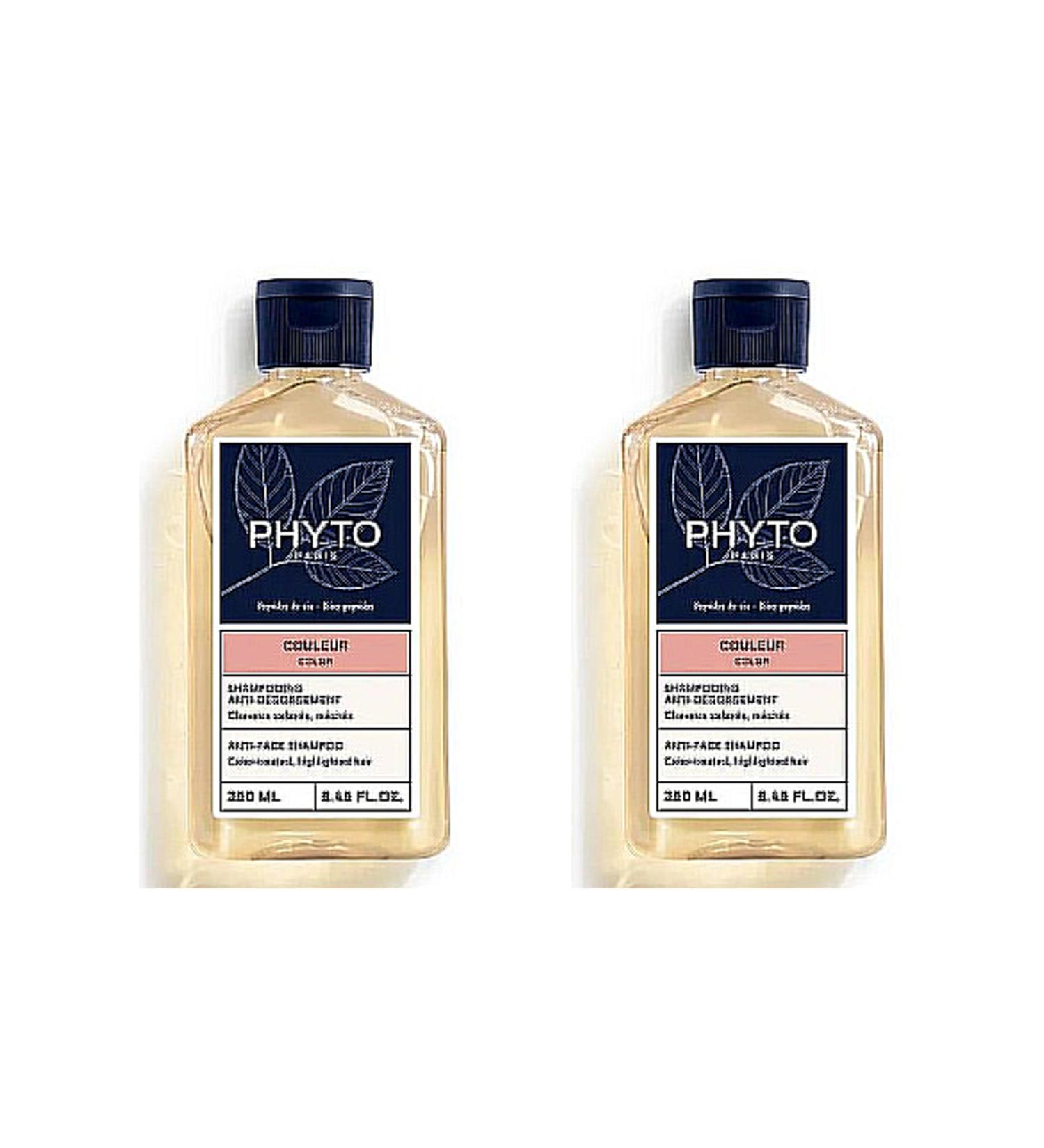 Phyto Color Shampoo for Dyed Hair 250 ml 2 Pieces