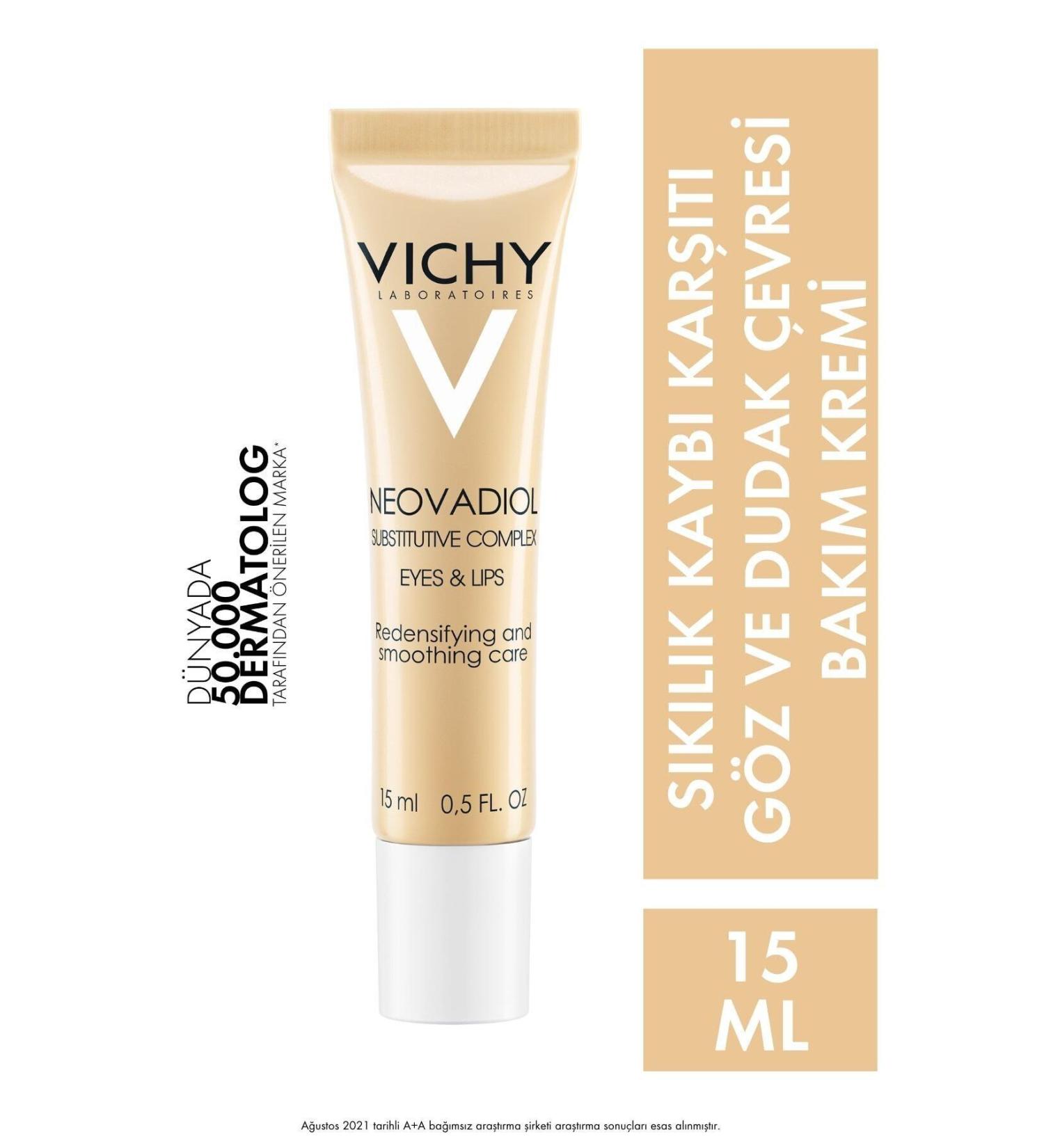 Vichy Neovadiol Firming - Anti-Puffiness Eye Contour Care Cream 15ml DEMBA755 - Buy Online on GoSupps.com