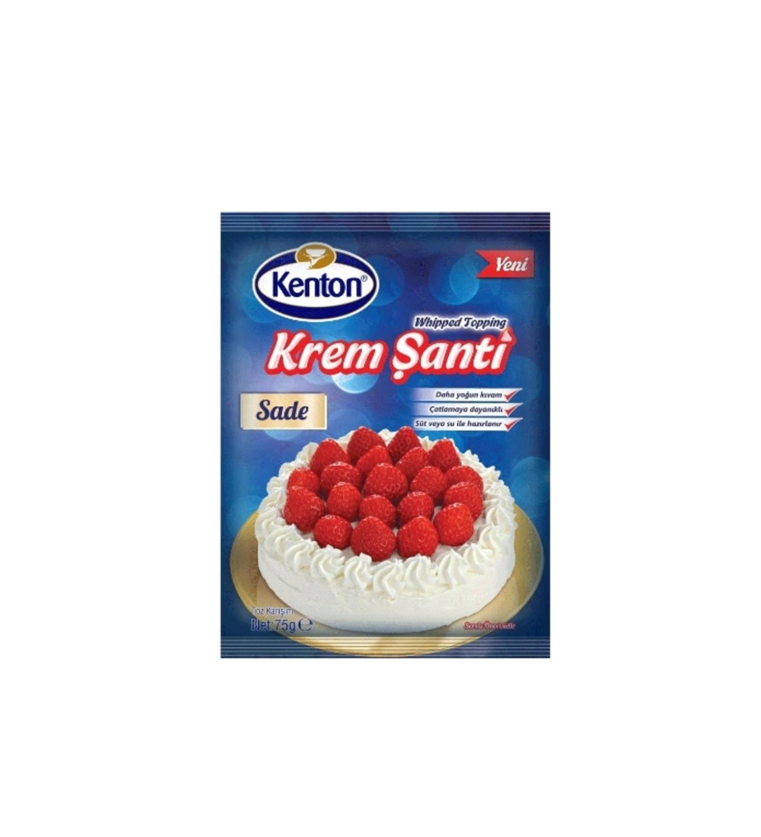 Kenton 24-Piece Kenton Whipped Cream Plain 75 Gr.