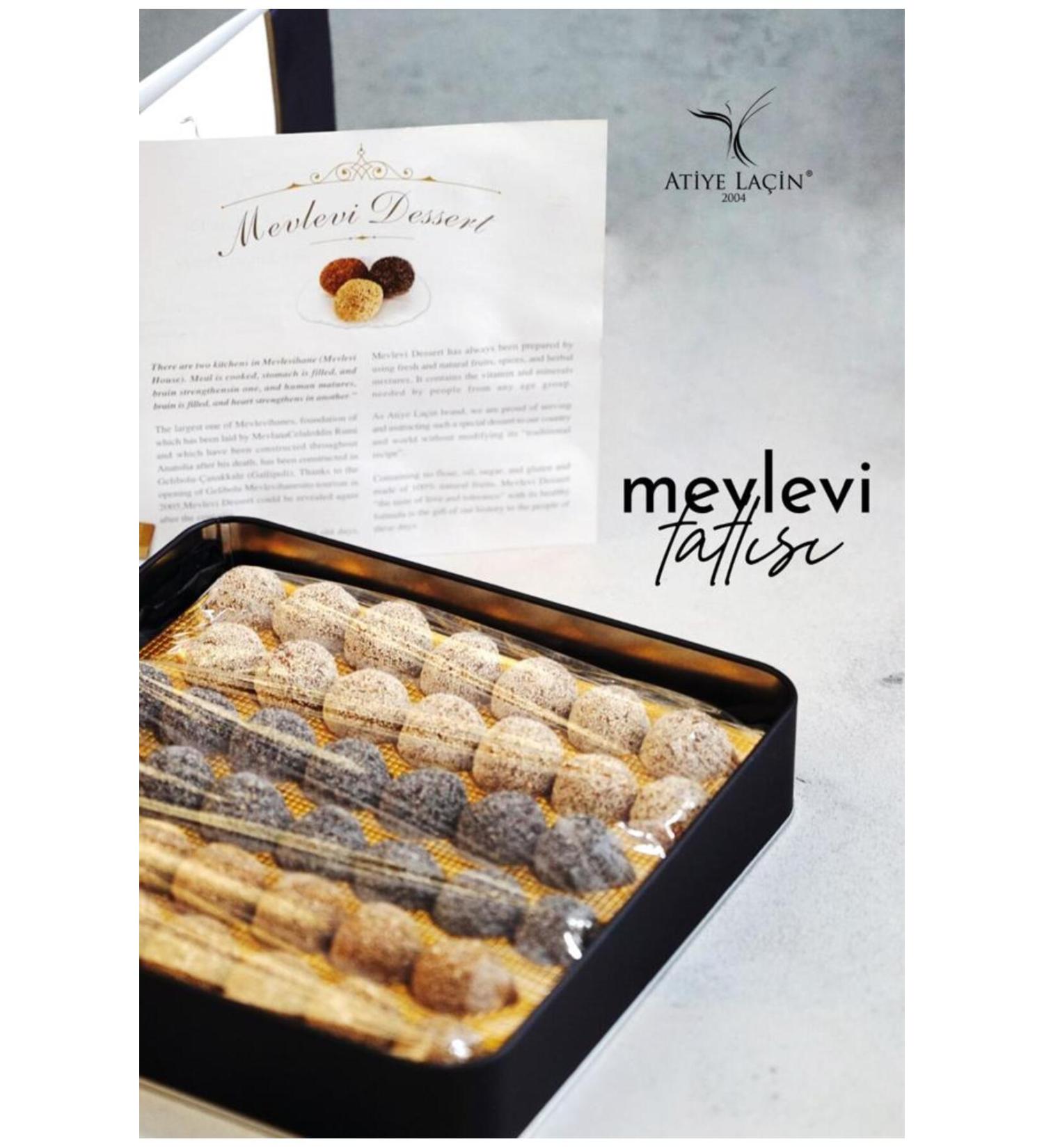 Atiye La in 500 gr Mevlevi Dessert Special Metal Box - Buy Online on GoSupps.com