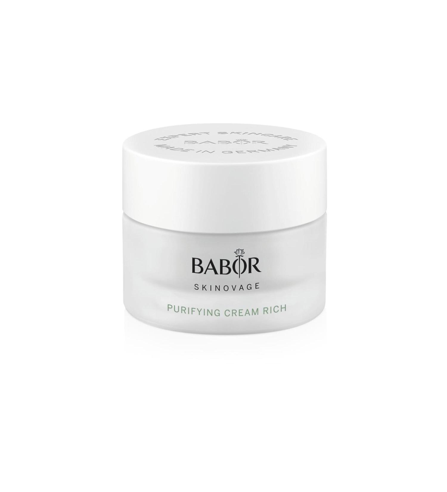 BABOR Skinovage Purifying Cream Rich Intense Texture Smoothing Cream 50 Ml