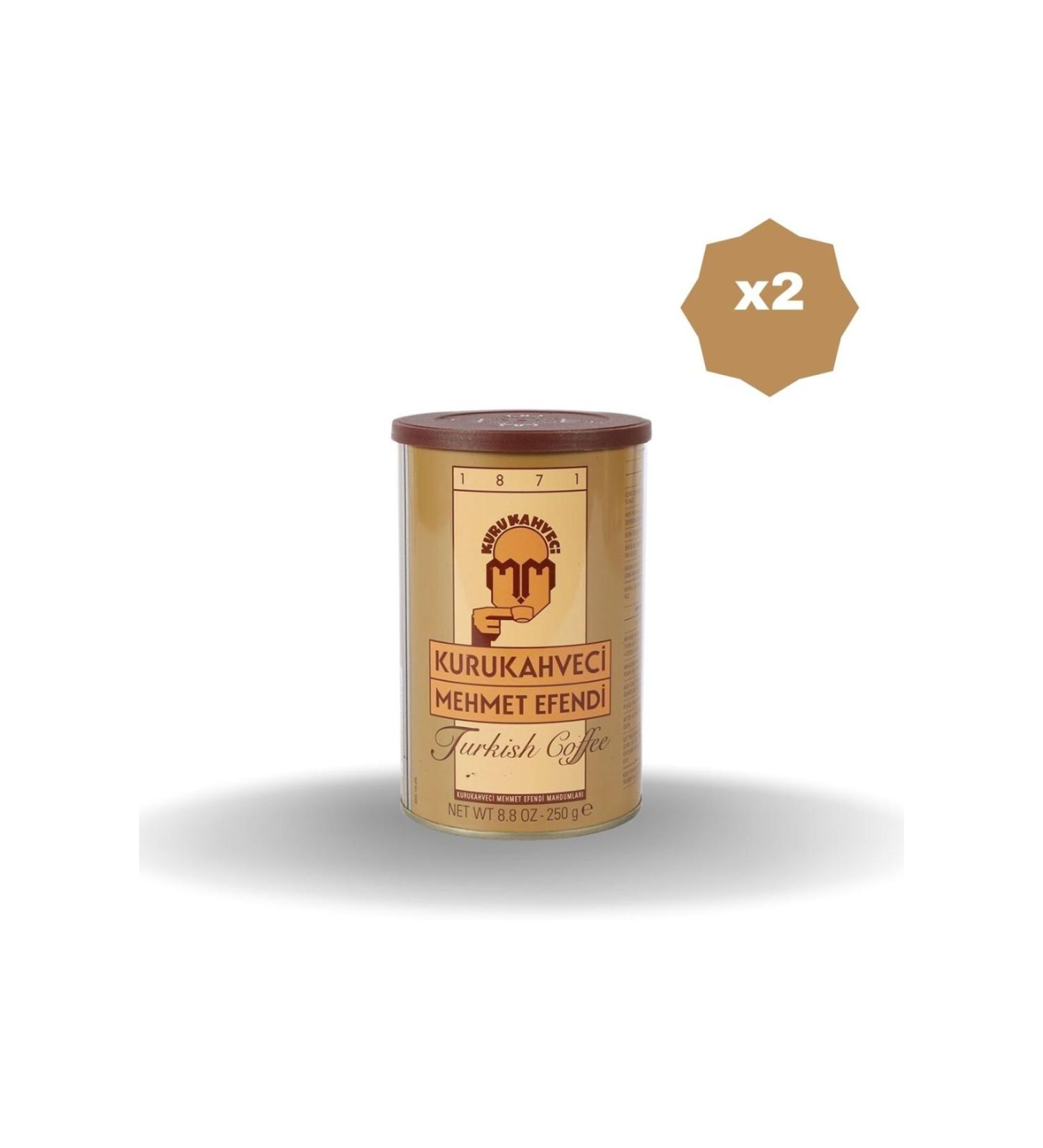 Mehmet Efendi MEHMET EFENDI TURKISH COFFEE 12 PIECES 250 GR X 2 PIECES