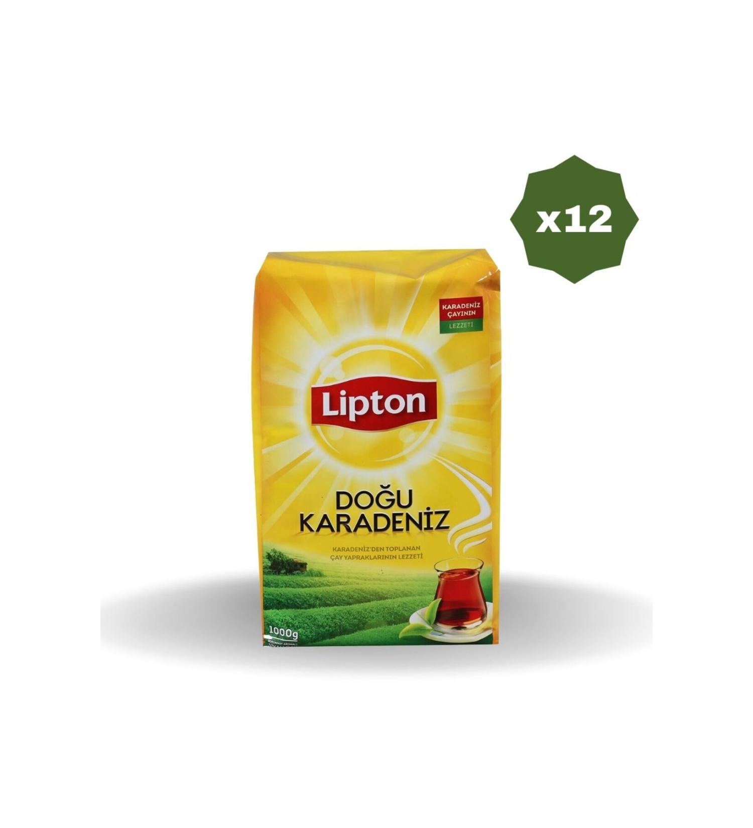 Dogus LIPTON EASTERN BLACK SEA TEA 1 KG X 12 PIECES