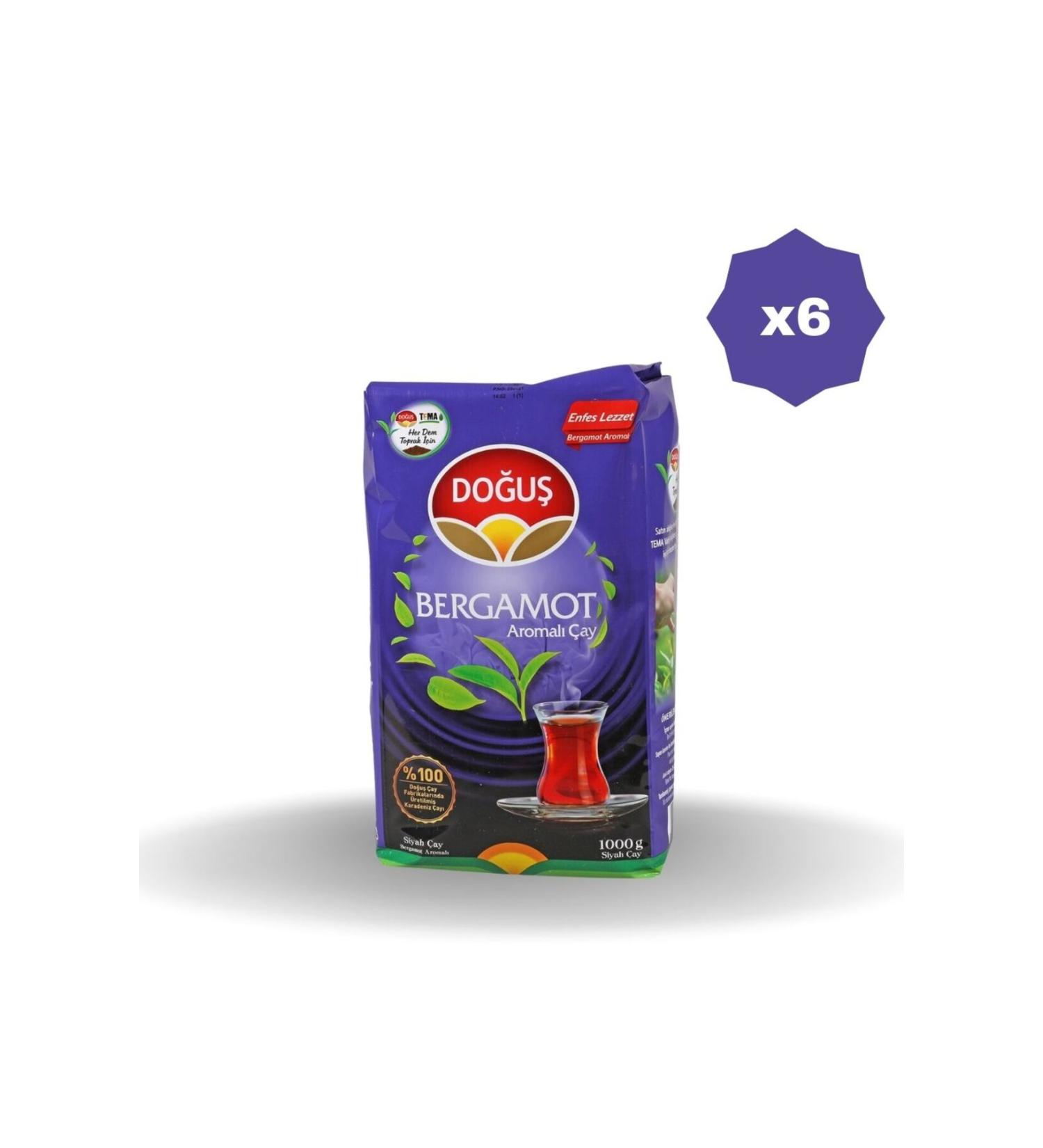 Do u DO U TEA BERGAMOT FLAVORED 1 KG X 6 PIECES