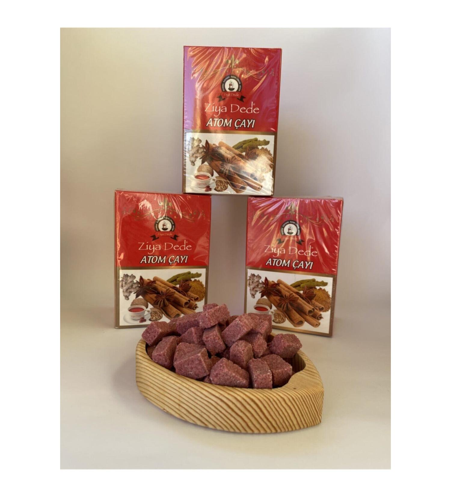 Toprak Herbal Products Ziya Dede Atom Tea (3 Pieces)