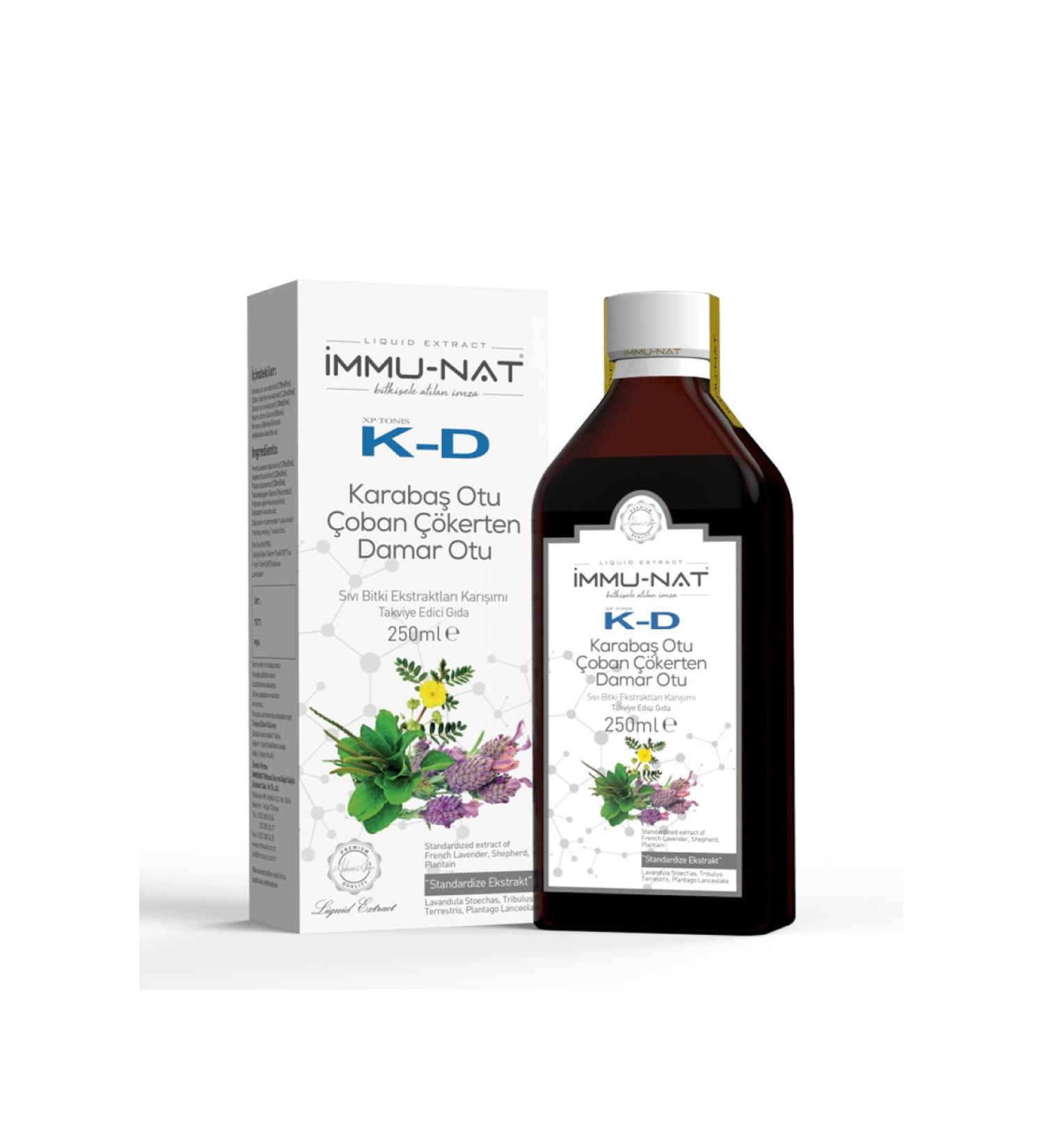 Immu-Nat XP TONIS KD HERBAL EXTRACT 250ml