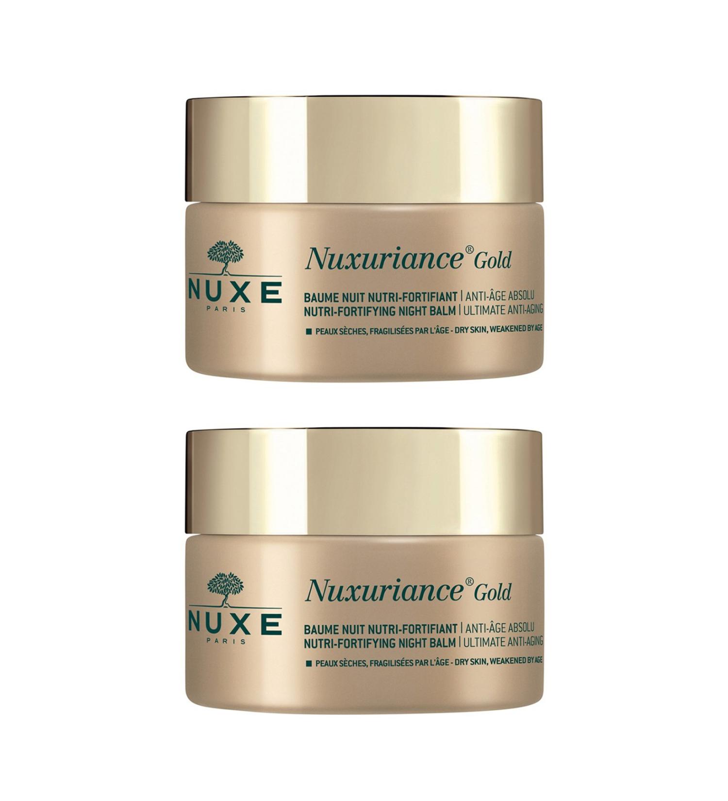 Nuxe Nuxuriance Gold Nutri Fortifying Night Balm Anti-Aging Night Balm 50 ml 2-Pack