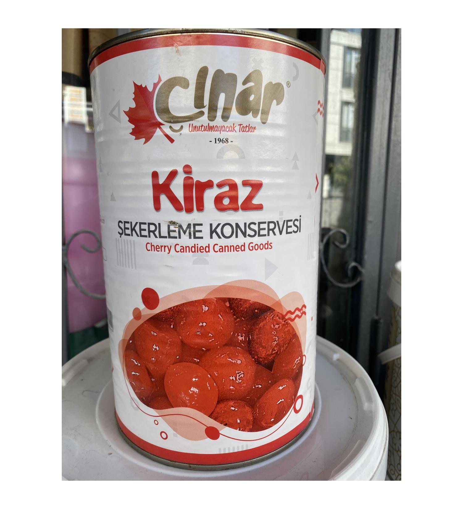 Canned sycamore cherries