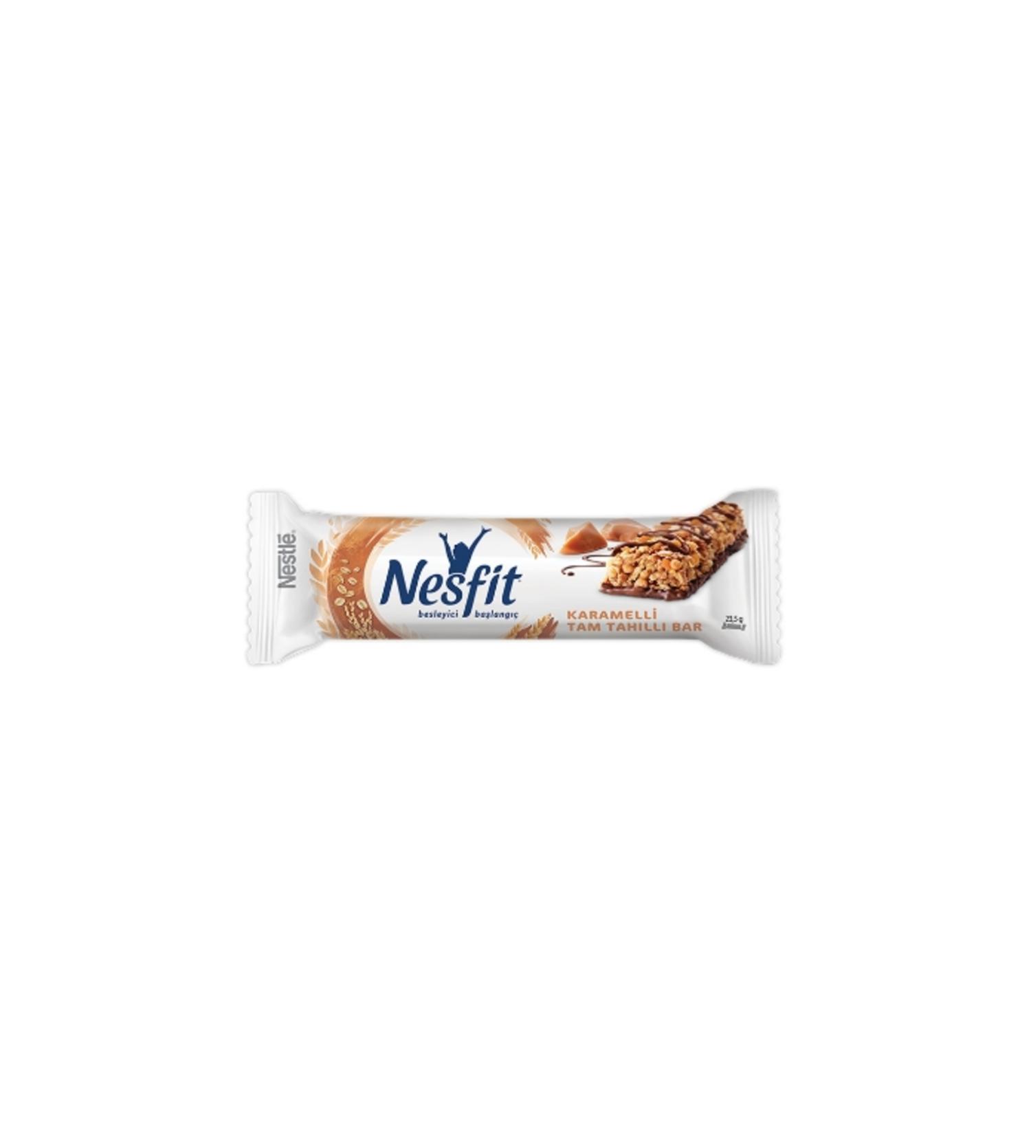 Nestle 6-Pack Nesfit Caramel Whole Grain Bar 23.5 Gr.