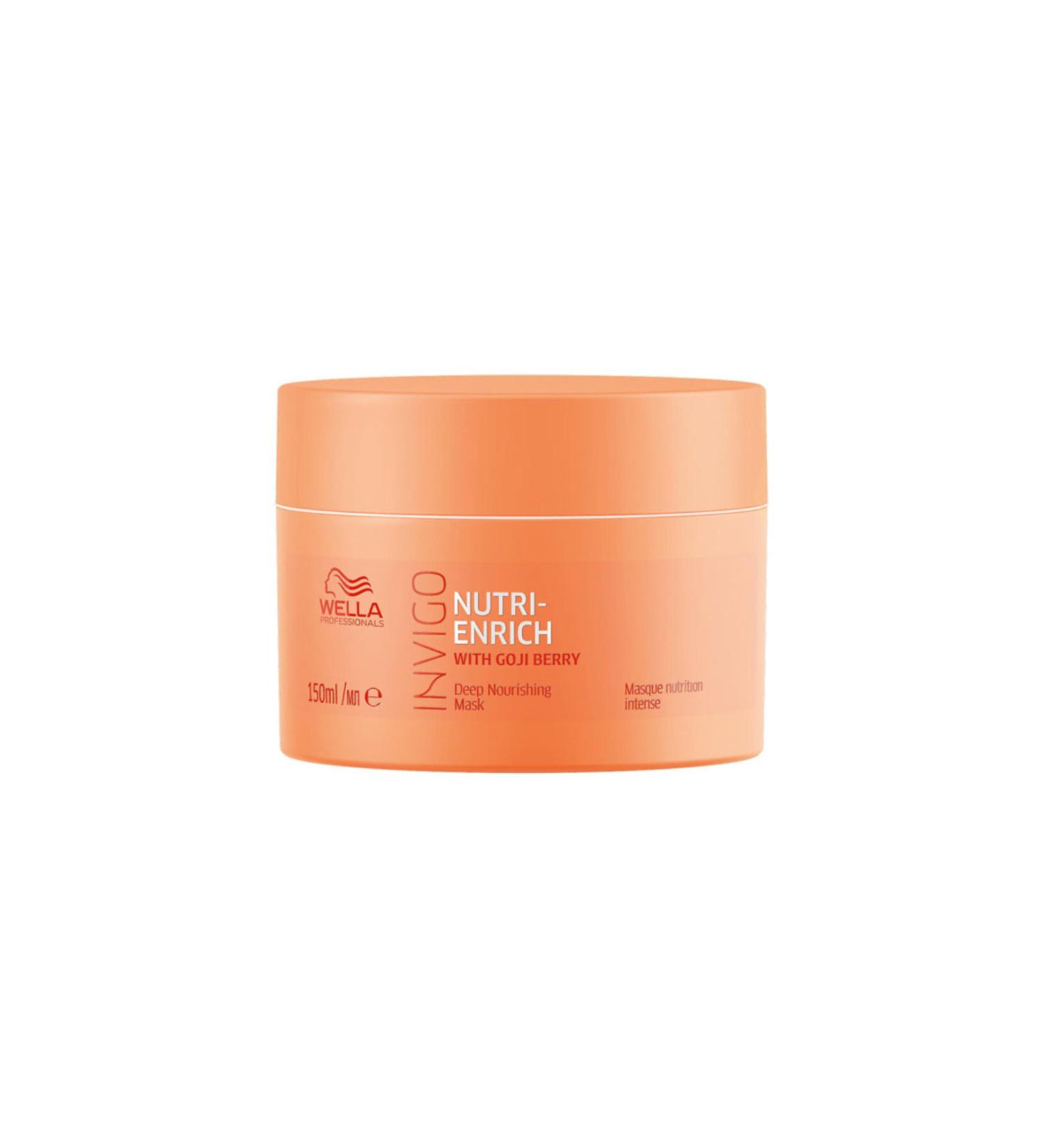 wella Professionals Wella Invigo Nutri Enrich Moisturizing Repair Mask for Dry Damaged Hair 150ml