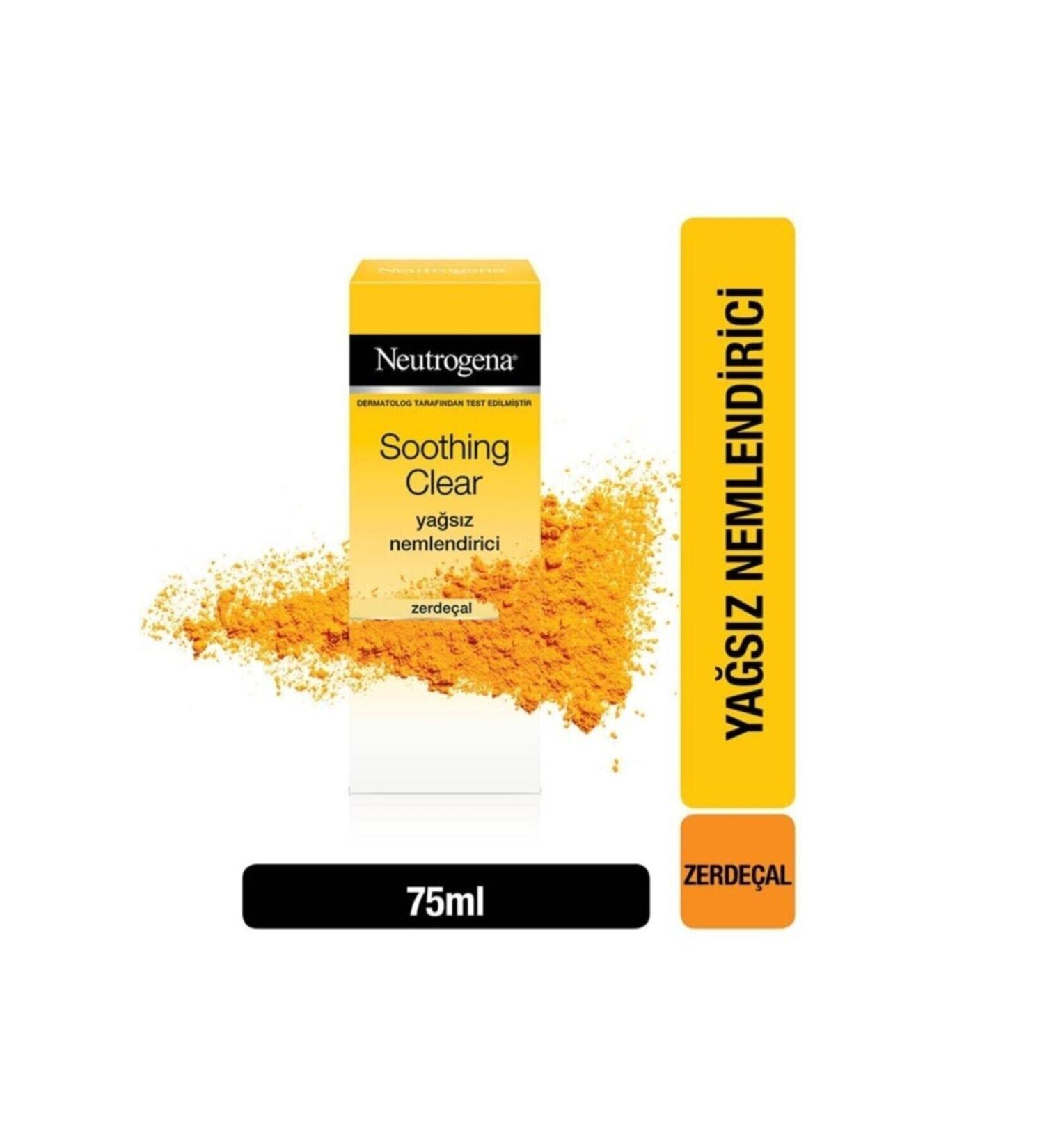 Neutrogena Soothing Clear Oil-Free Moisturizer for Skin (75 Ml)