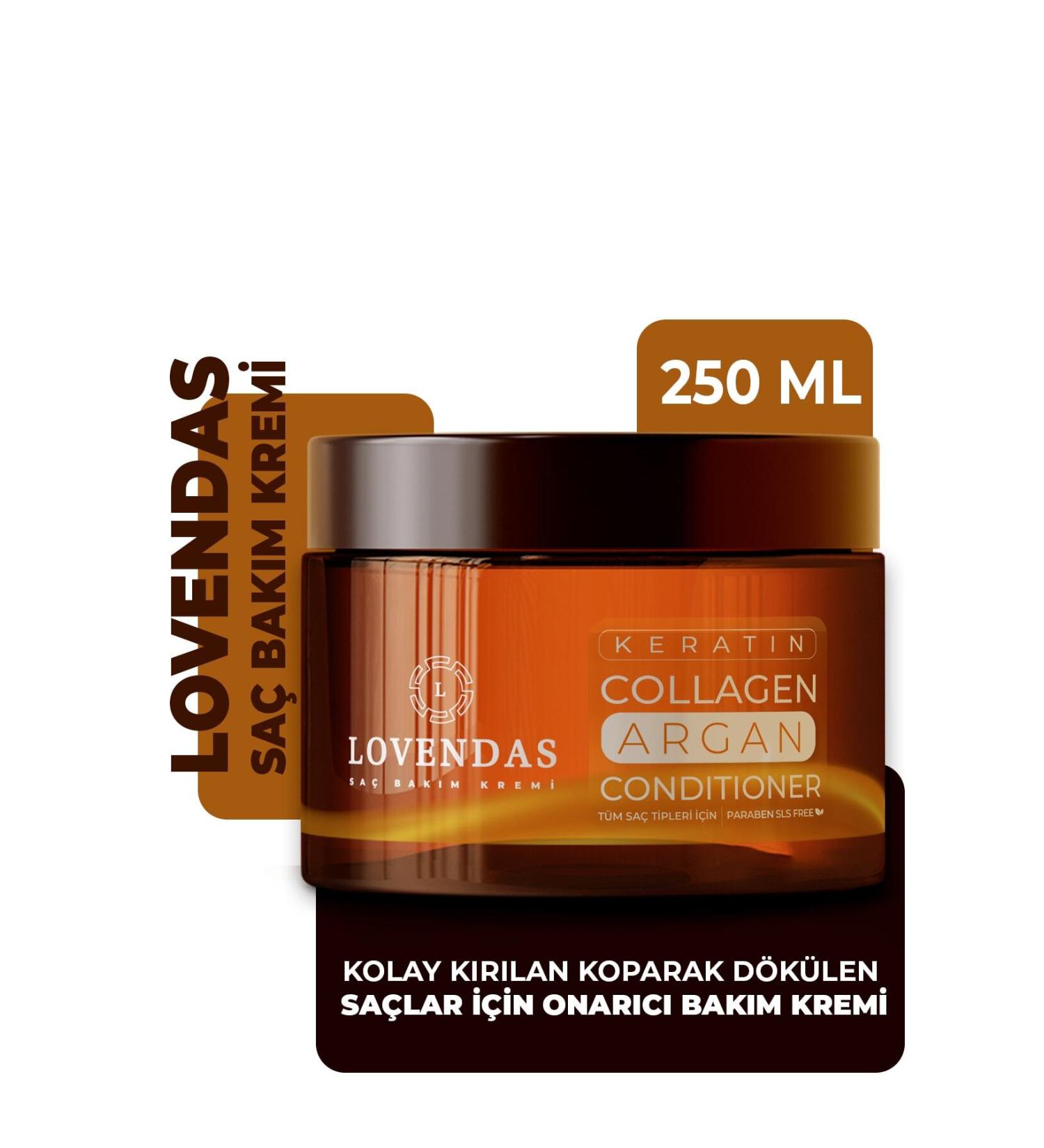Lovendas Repairing Hair Care Cream for Easily Breaking and Falling Hair 250ml - Buy Online on GoSupps.com