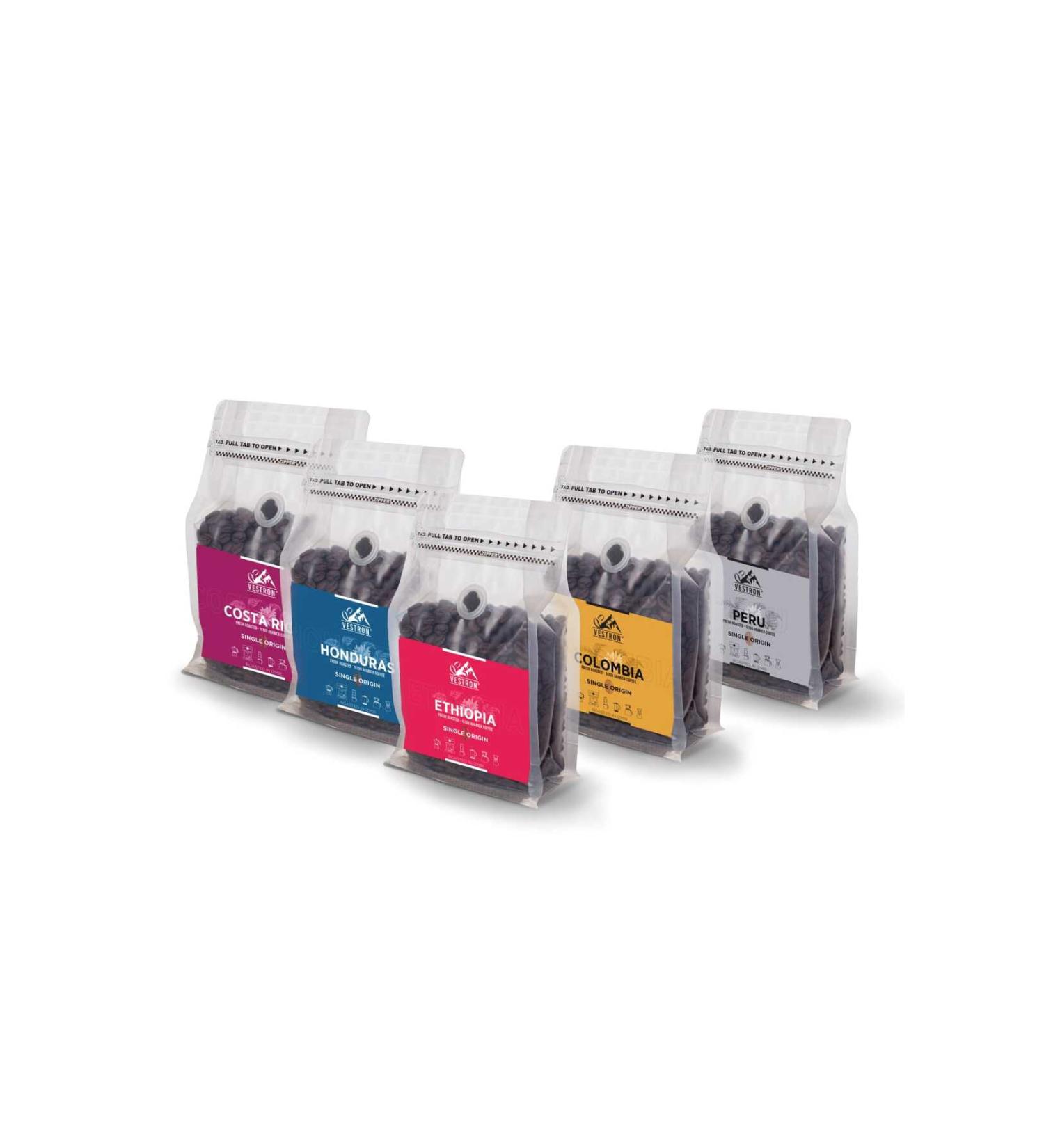 VESTRON Coffee Works World Coffees Trial Pack V1 5x50gr - Buy Online on GoSupps.com