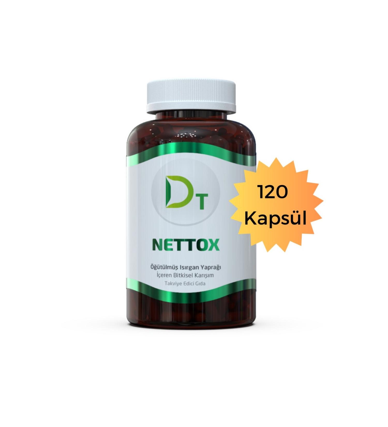 Dr. Yilmaz Dt Nettox Capsule Detox Capsule Nettle