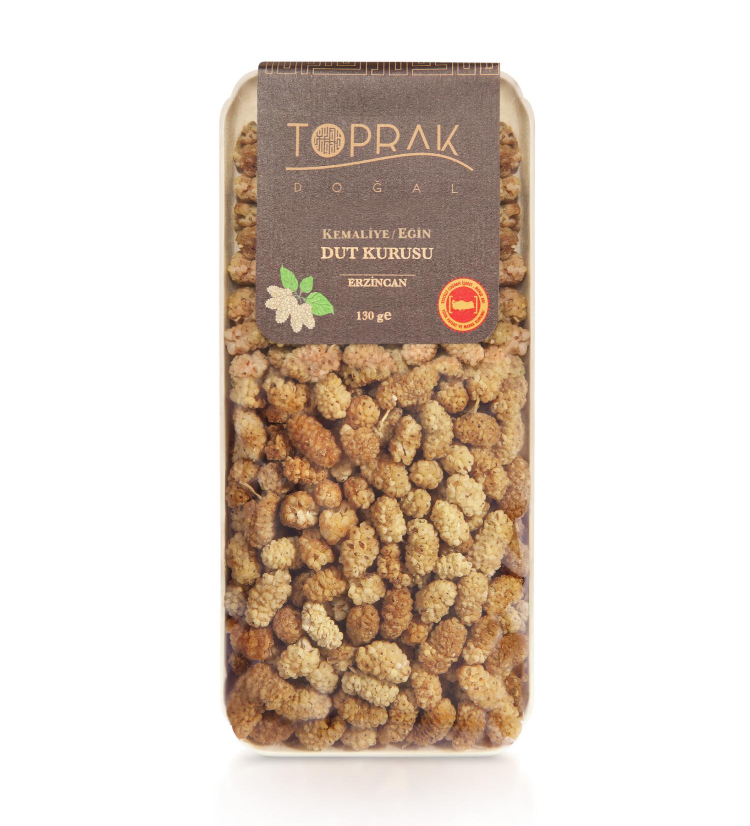 Toprak Natural Dried Mulberry 130 G E in Kemaliye Dried Mulberry - Dried Mulberry - Mulberry Natural Dried Mulberry
