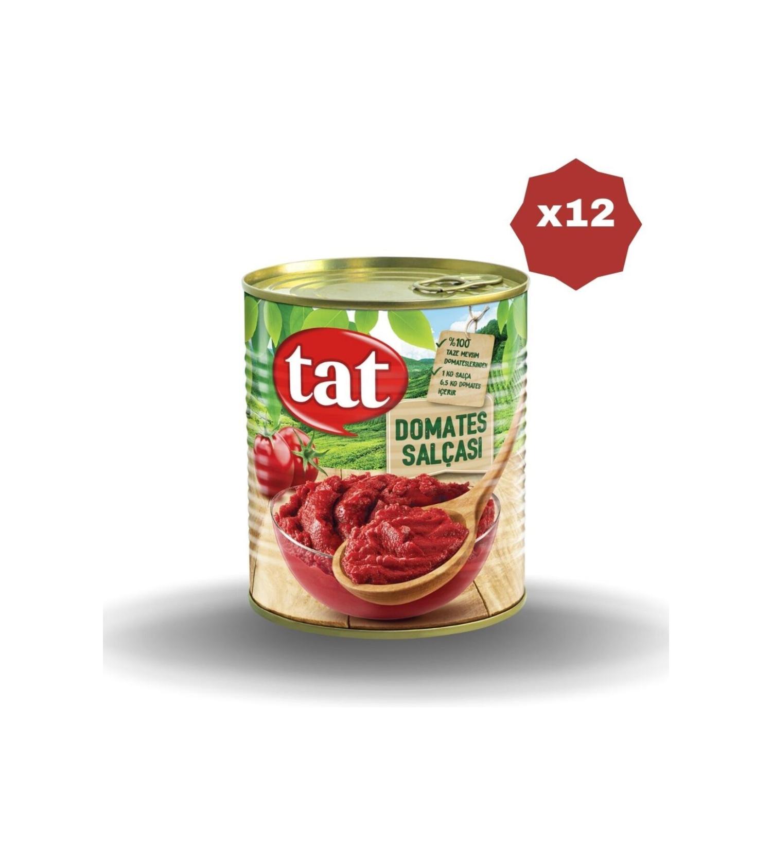 Tat TOMATO PASTE 830 GR x 12 PIECES