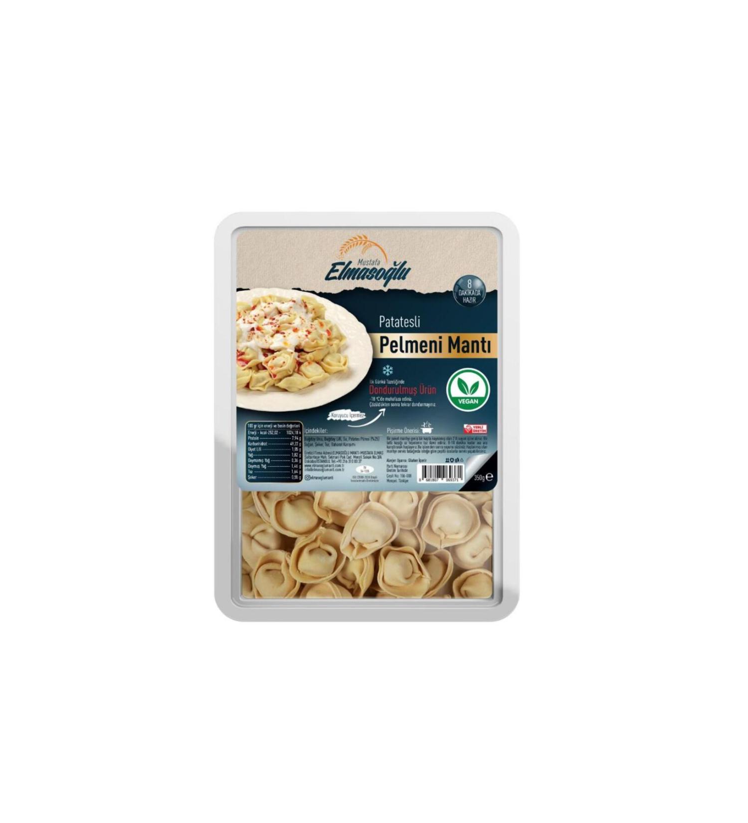 ELMASO LU Elmaso lu Potato Vegan Pelmeni Ravioli 350 g