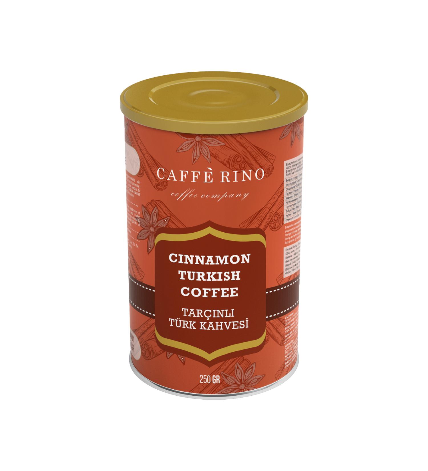 Caffe Rino Turkish Coffee | Cinnamon | 250 gr